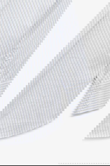  Oversize Çizgili Gömlek