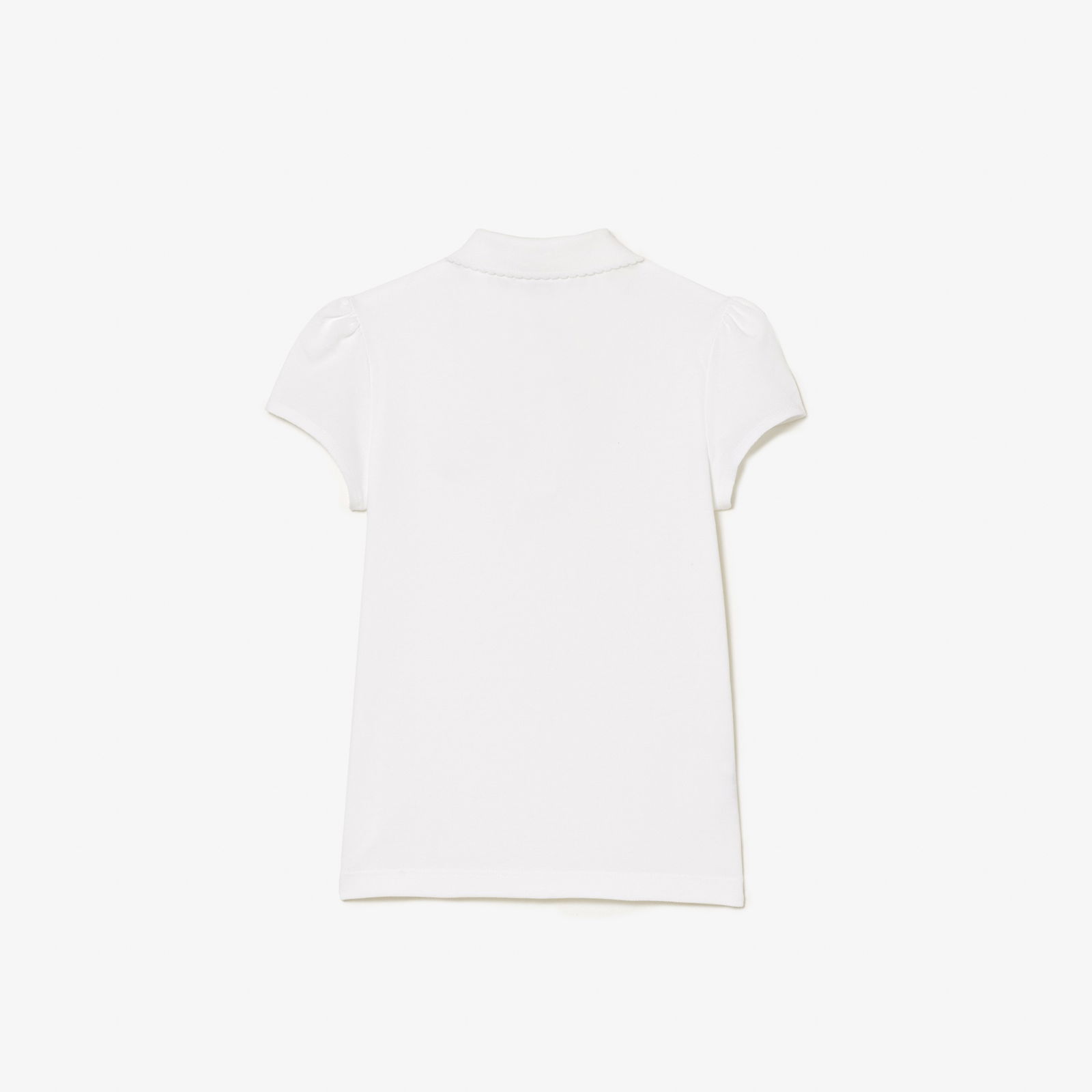 Lacoste Kız Çocuk Beyaz Polo