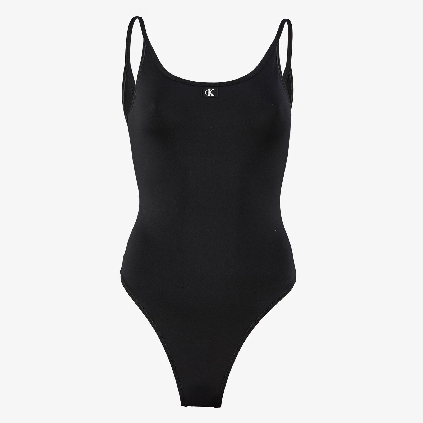 Calvin Klein Scoop One Piece Kadın Siyah Mayo