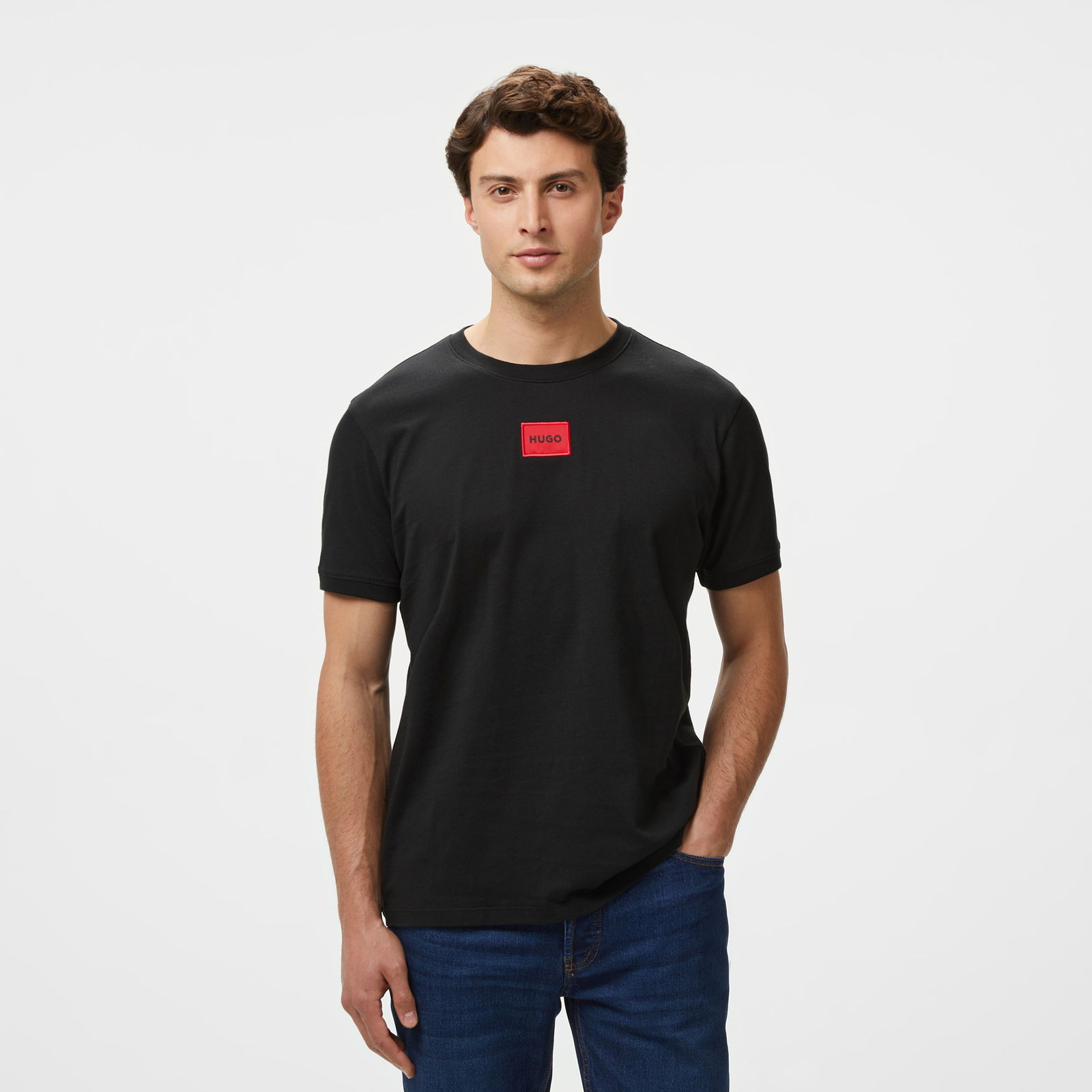 Hugo Diragolino 212 Erkek Siyah T-Shirt