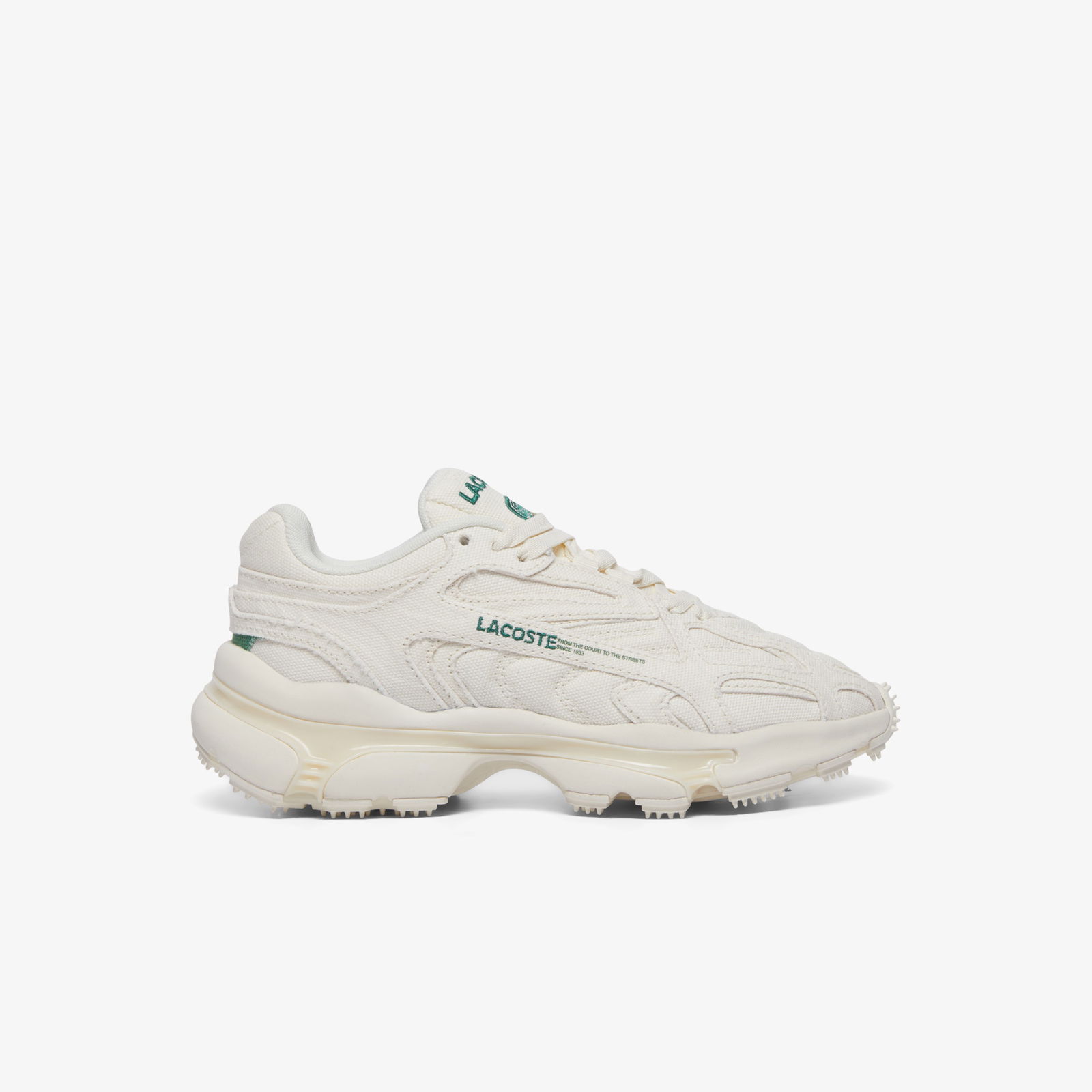 Lacoste L003 2K24 Kadın Krem Sneaker