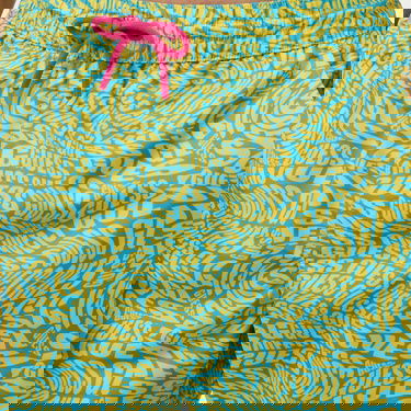  Guess Swimtrunk Medium Dis Peach Twill 115 Erkek Mavi Deniz Şortu