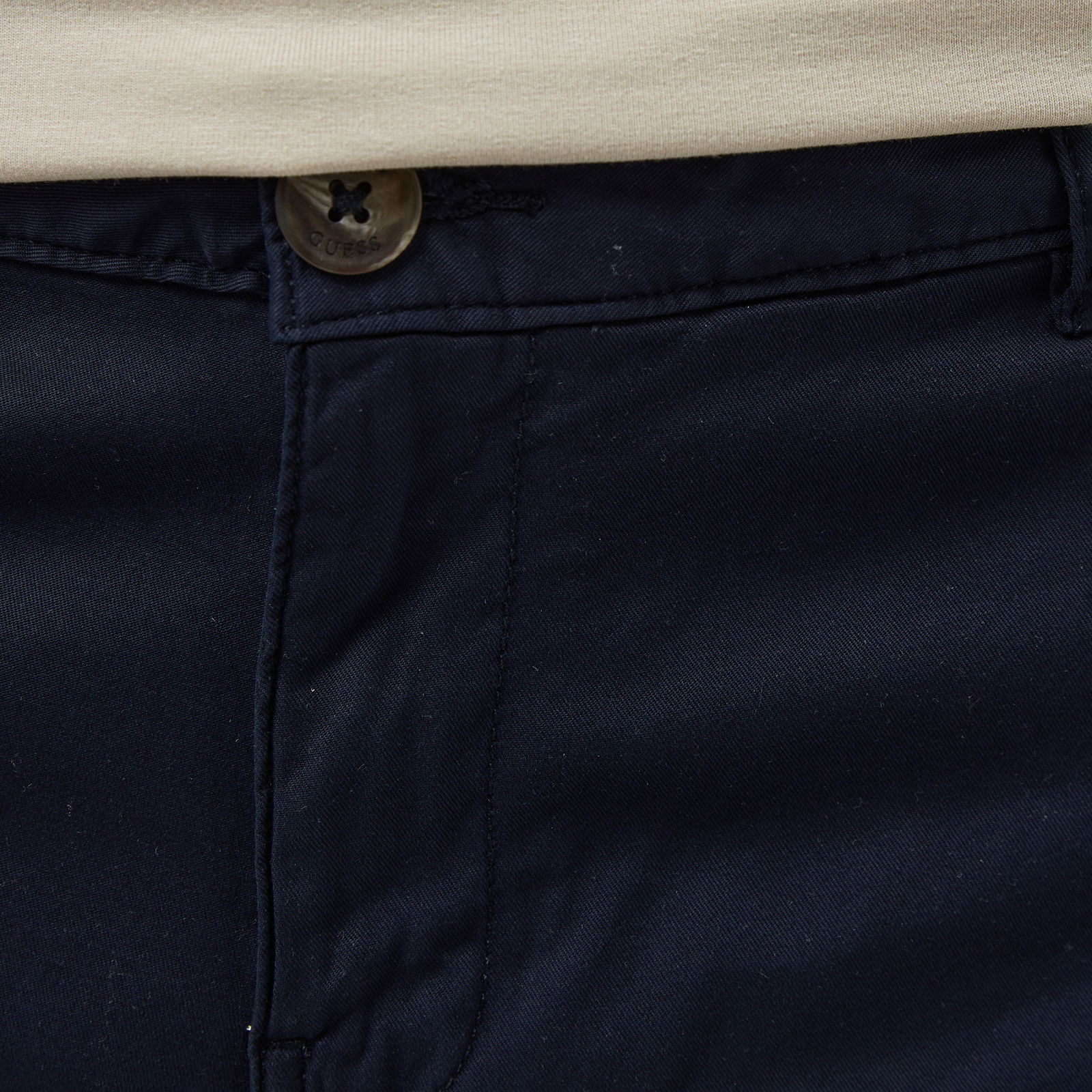 Guess Angels Chino Short Flat Twill 200 Erkek Lacivert Şort