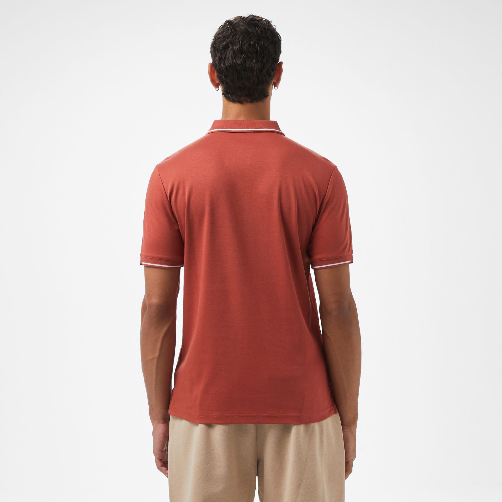 Calvin Klein Erkek Beyaz Polo