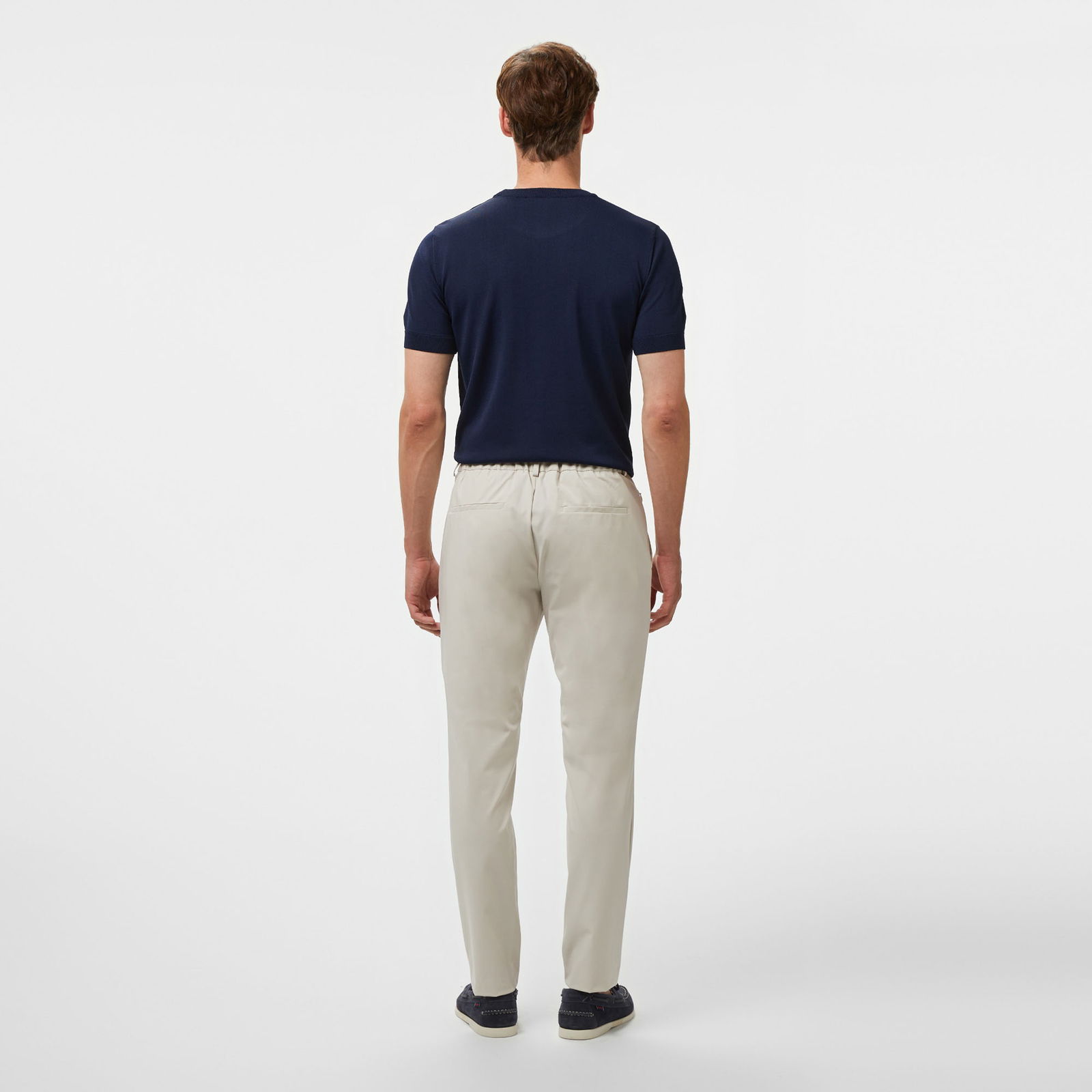 Brooks Brothers İçten Bağcıklı Performans Erkek Bej Pantolon