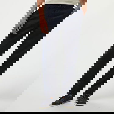  Brooks Brothers %100 Keten Klasik Erkek Lacivert Pantolon