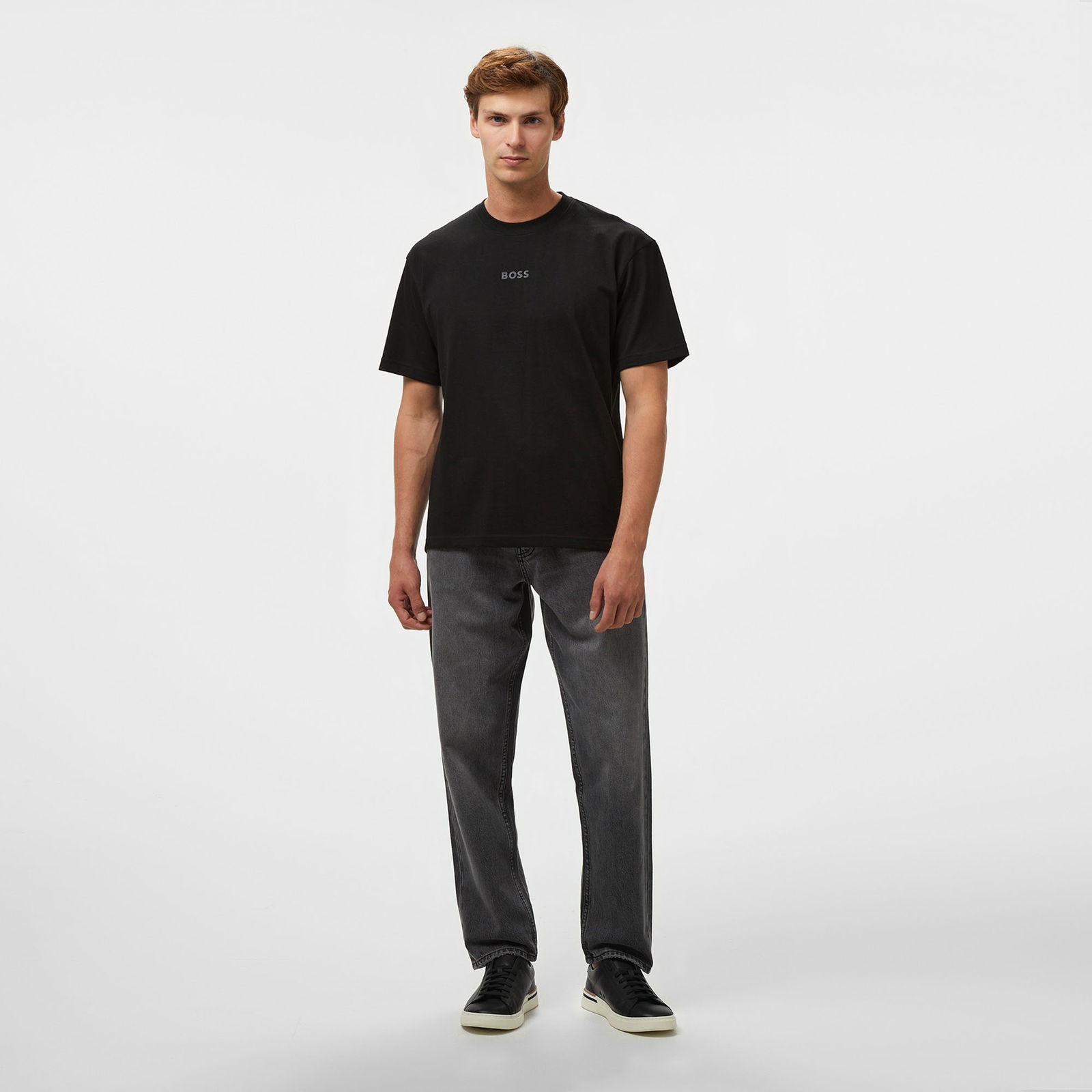 Boss Tee Erkek Siyah T-Shirt