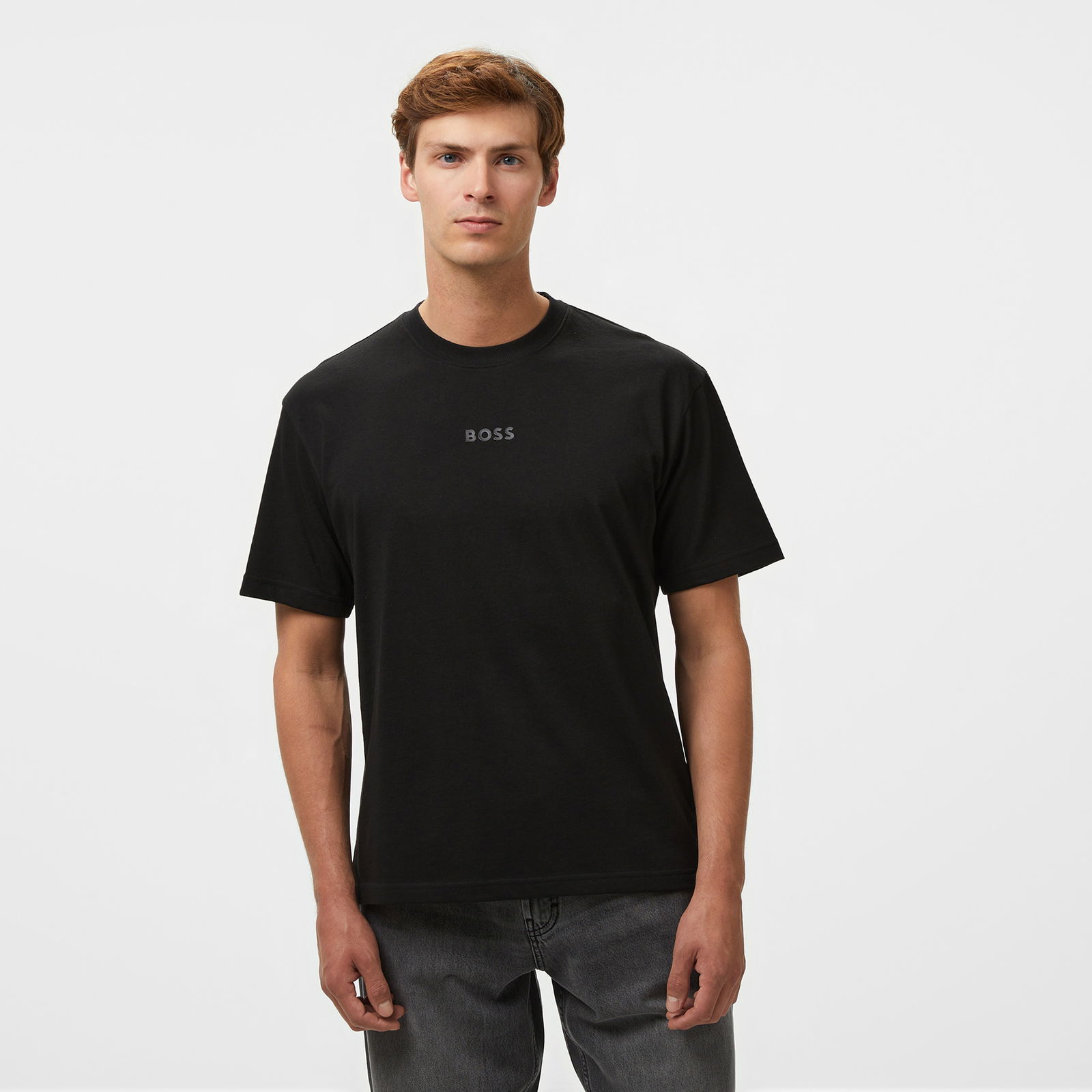 Boss Tee Erkek Siyah T-Shirt