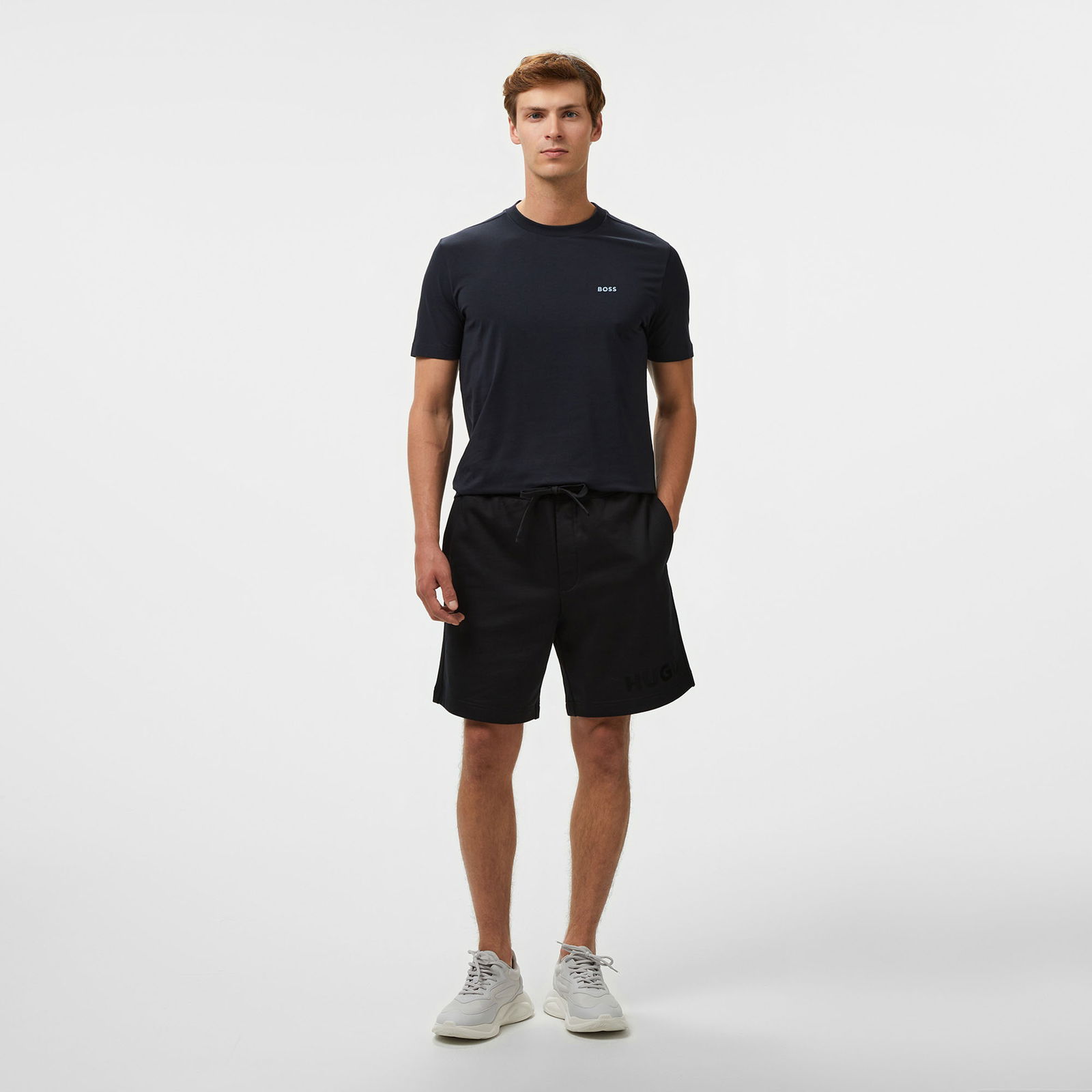 Boss Tee Erkek Mavi T-Shirt