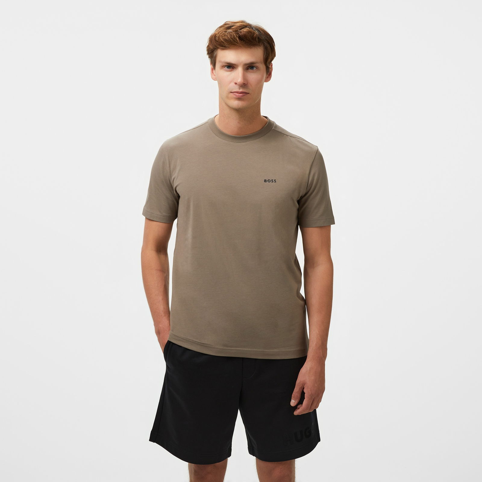 Boss Tee Erkek Yeşil T-Shirt