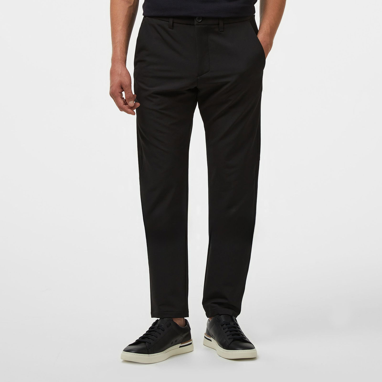 Boss Commuter Slim Erkek Siyah Pantolon