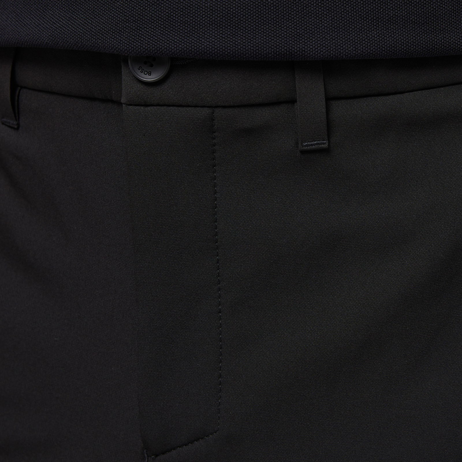 Boss Commuter Slim Erkek Siyah Pantolon