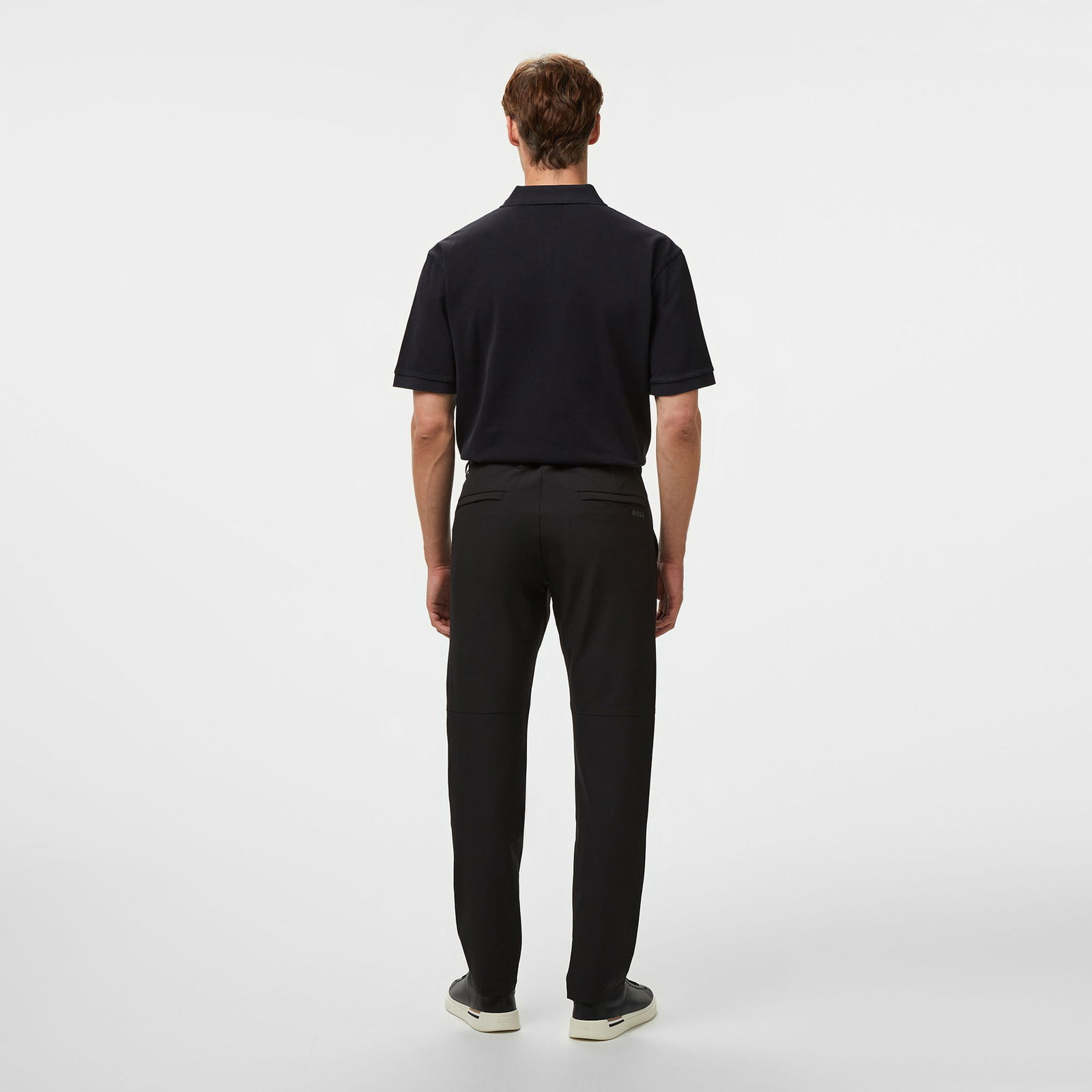 Boss Commuter Slim Erkek Siyah Pantolon