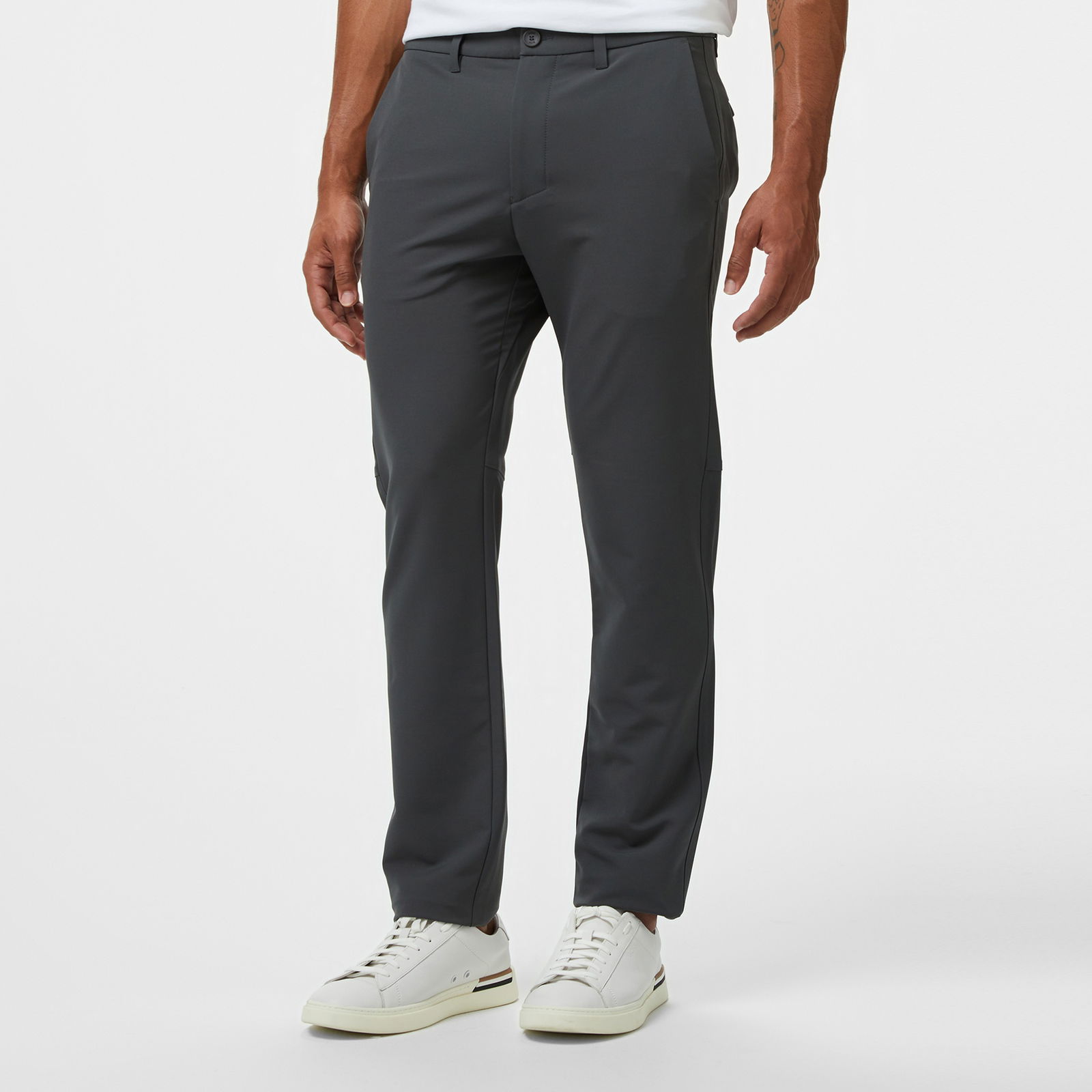 Boss Commuter Slim Erkek Gri Pantolon