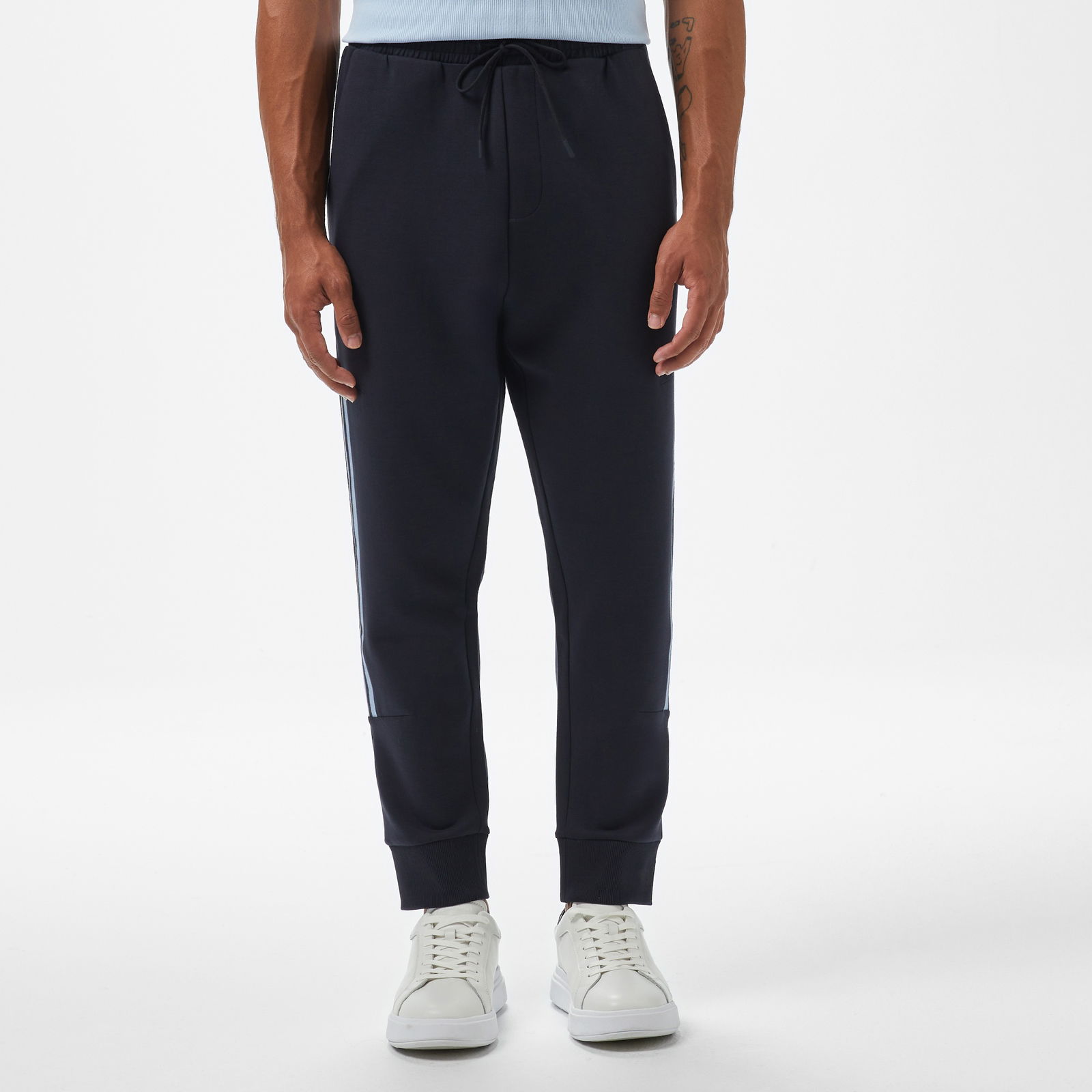 Boss Tracksuit Set Erkek Mavi Sweatshirt