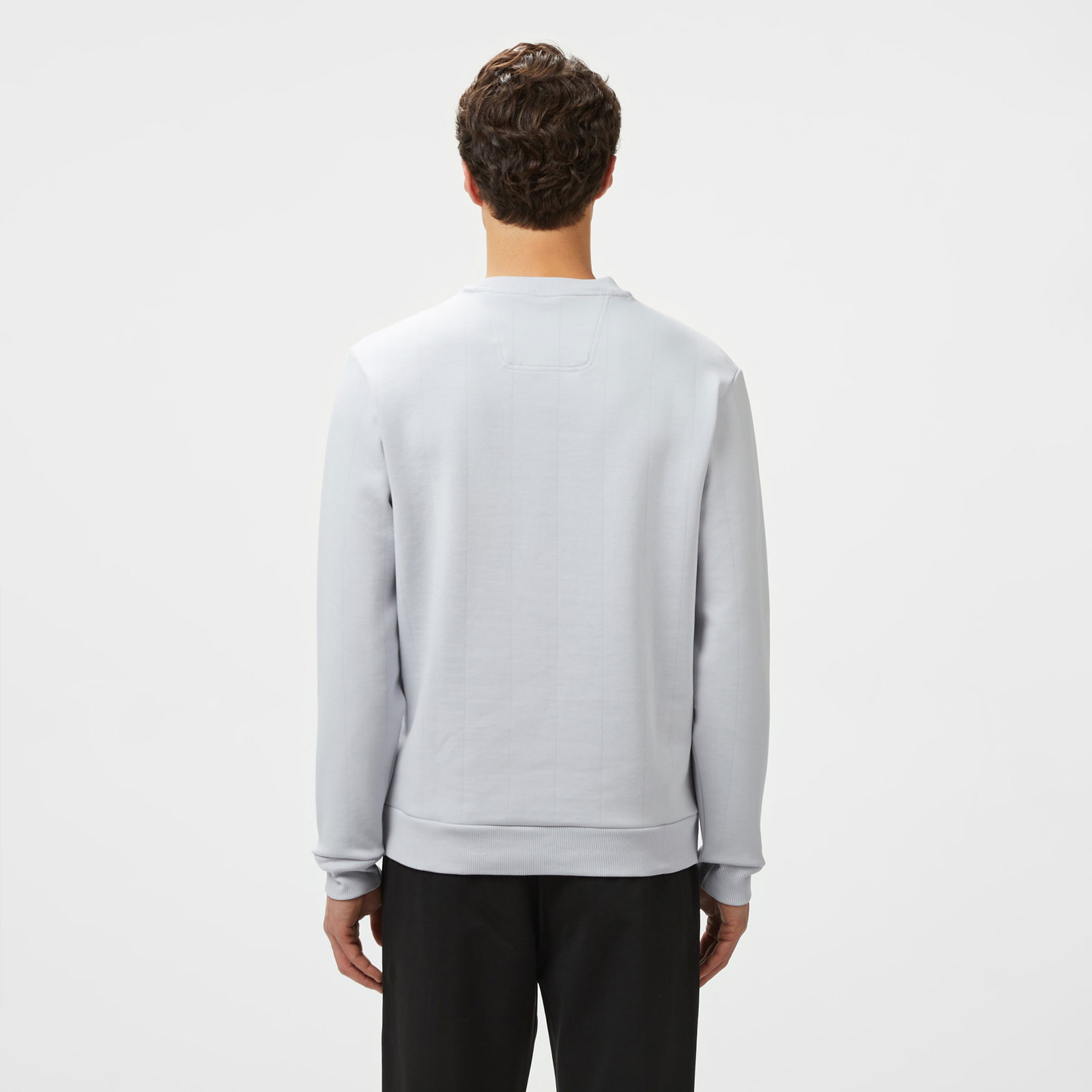 Boss Salbo Dropneedle Erkek Gri Sweatshirt