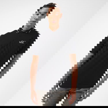  EA7 Erkek Siyah Polo
