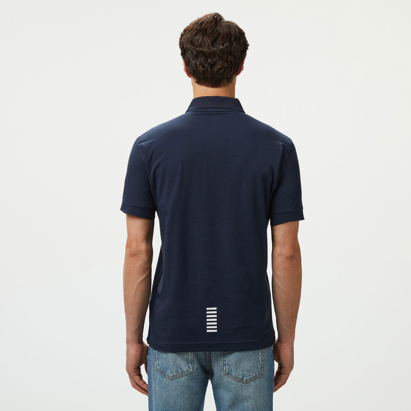 EA7 Erkek Mavi Polo