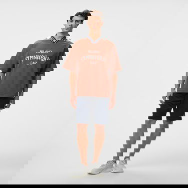  EA7 Erkek Kahverengi Bisiklet Yaka T-Shirt