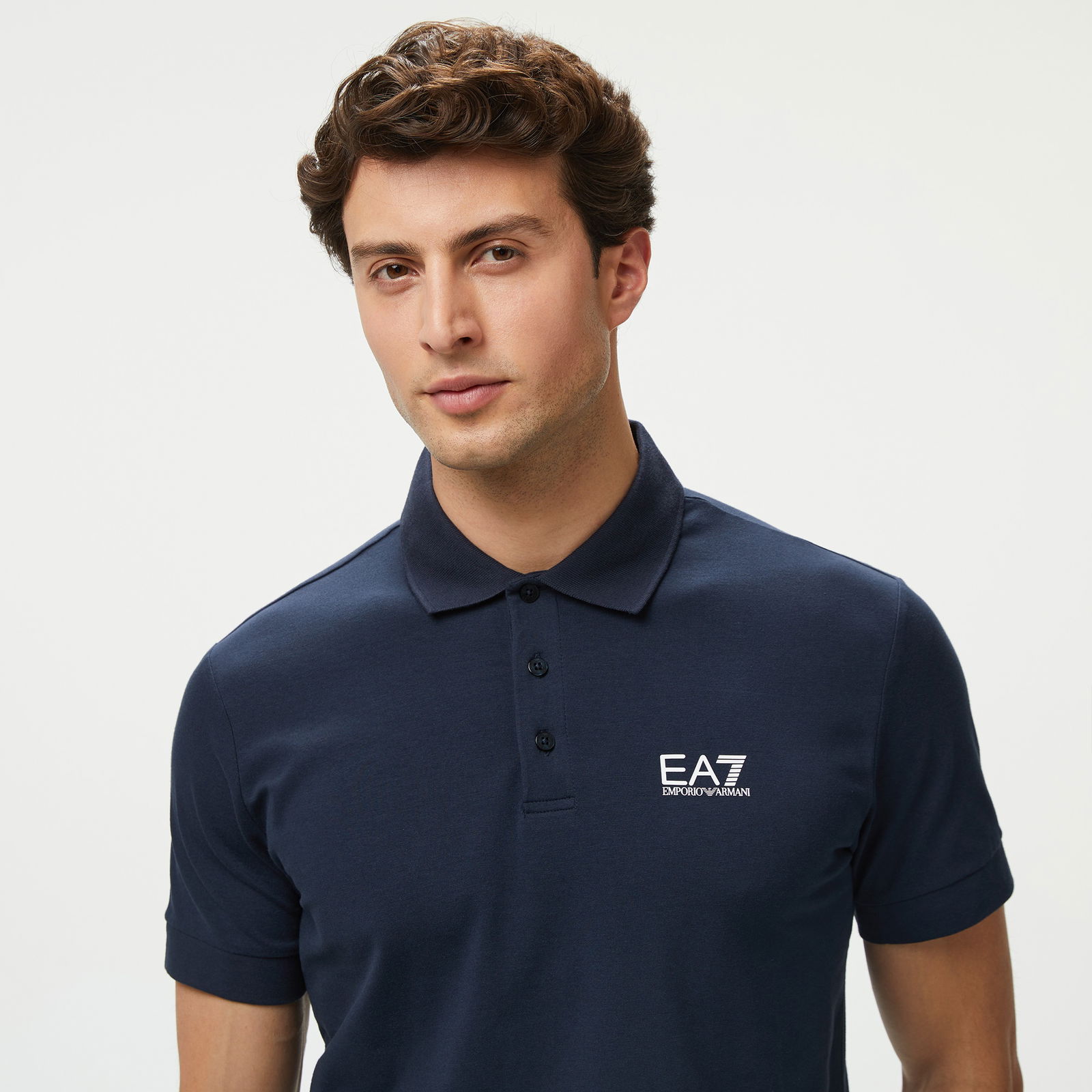 EA7 Erkek Mavi Polo