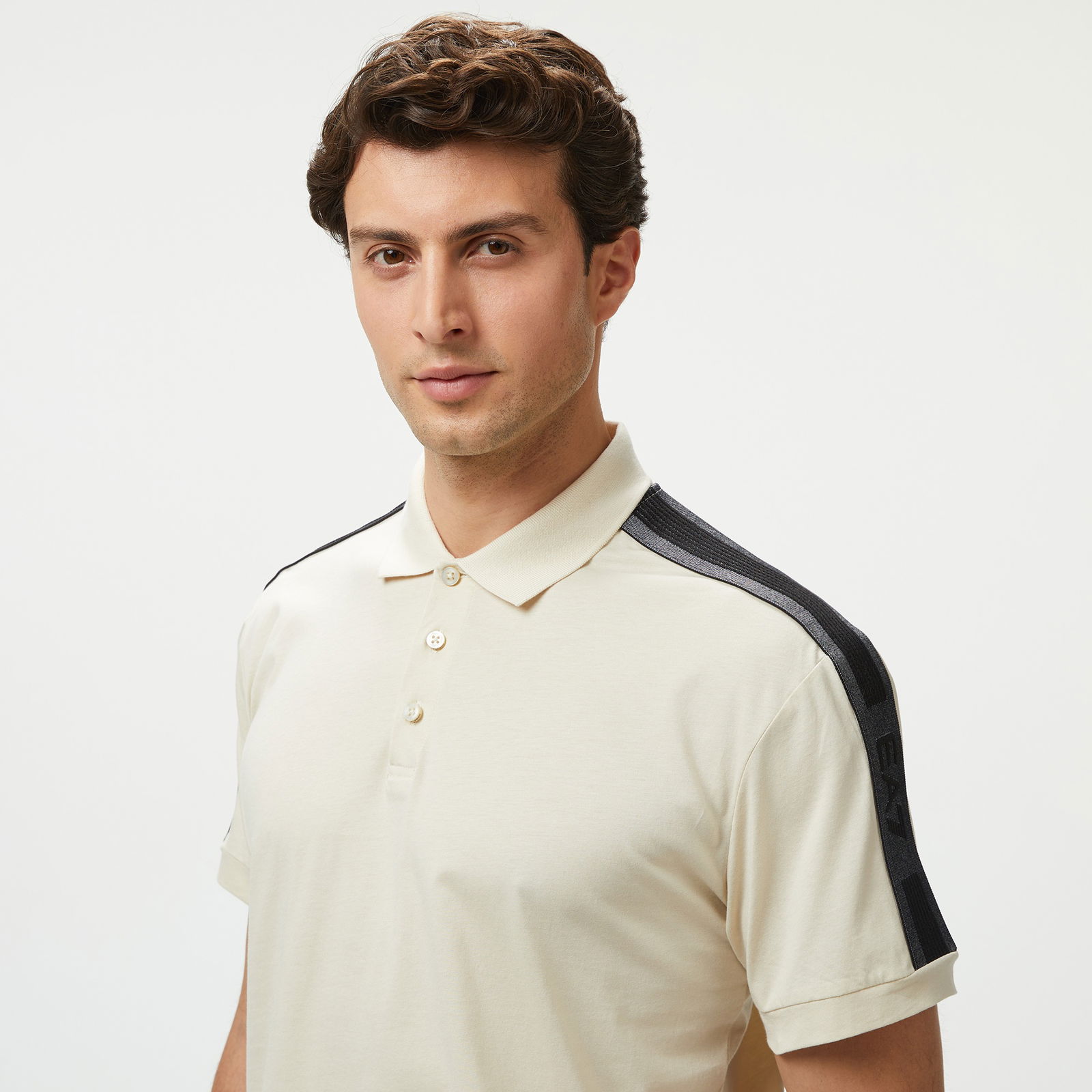 EA7 Erkek Bej Polo