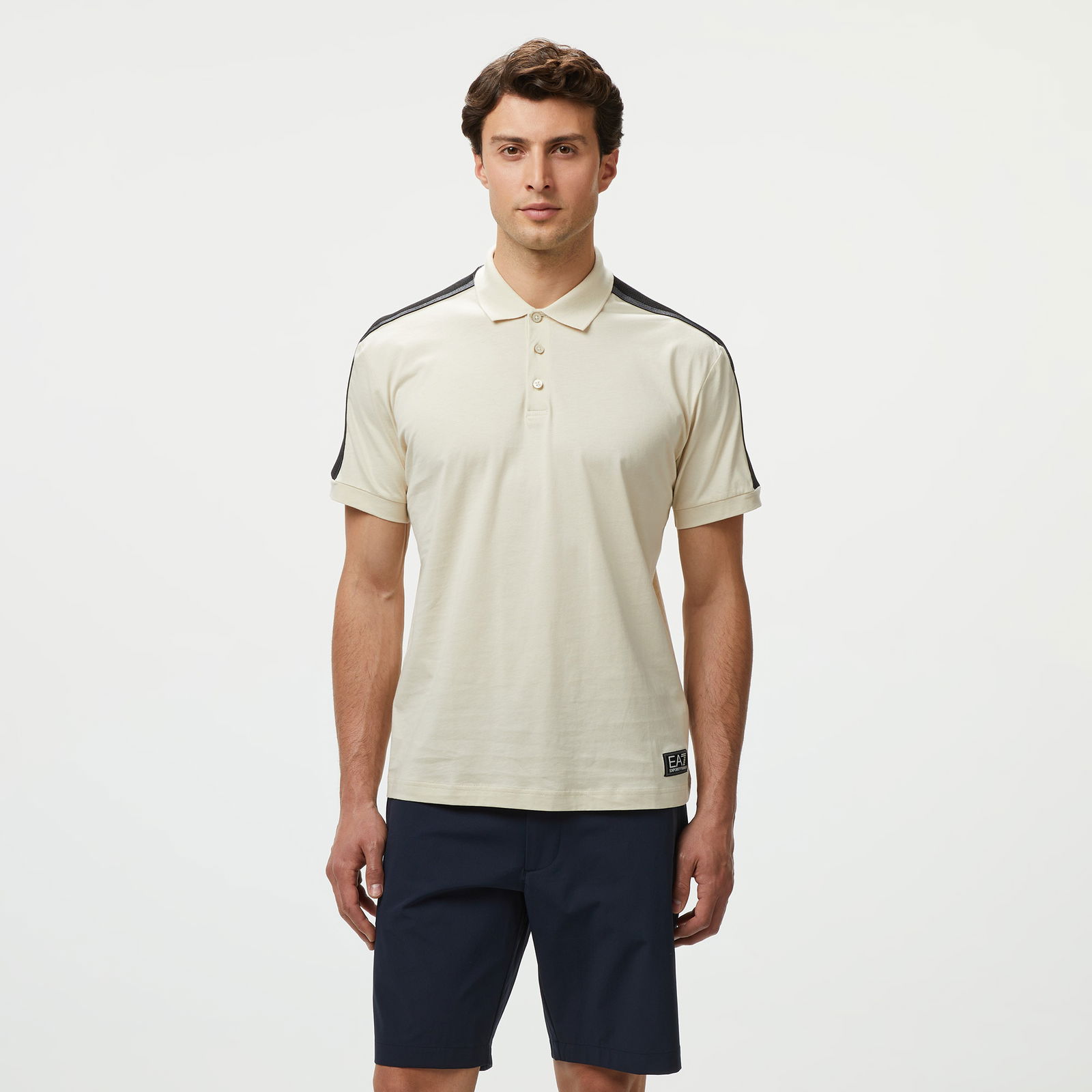 EA7 Erkek Bej Polo