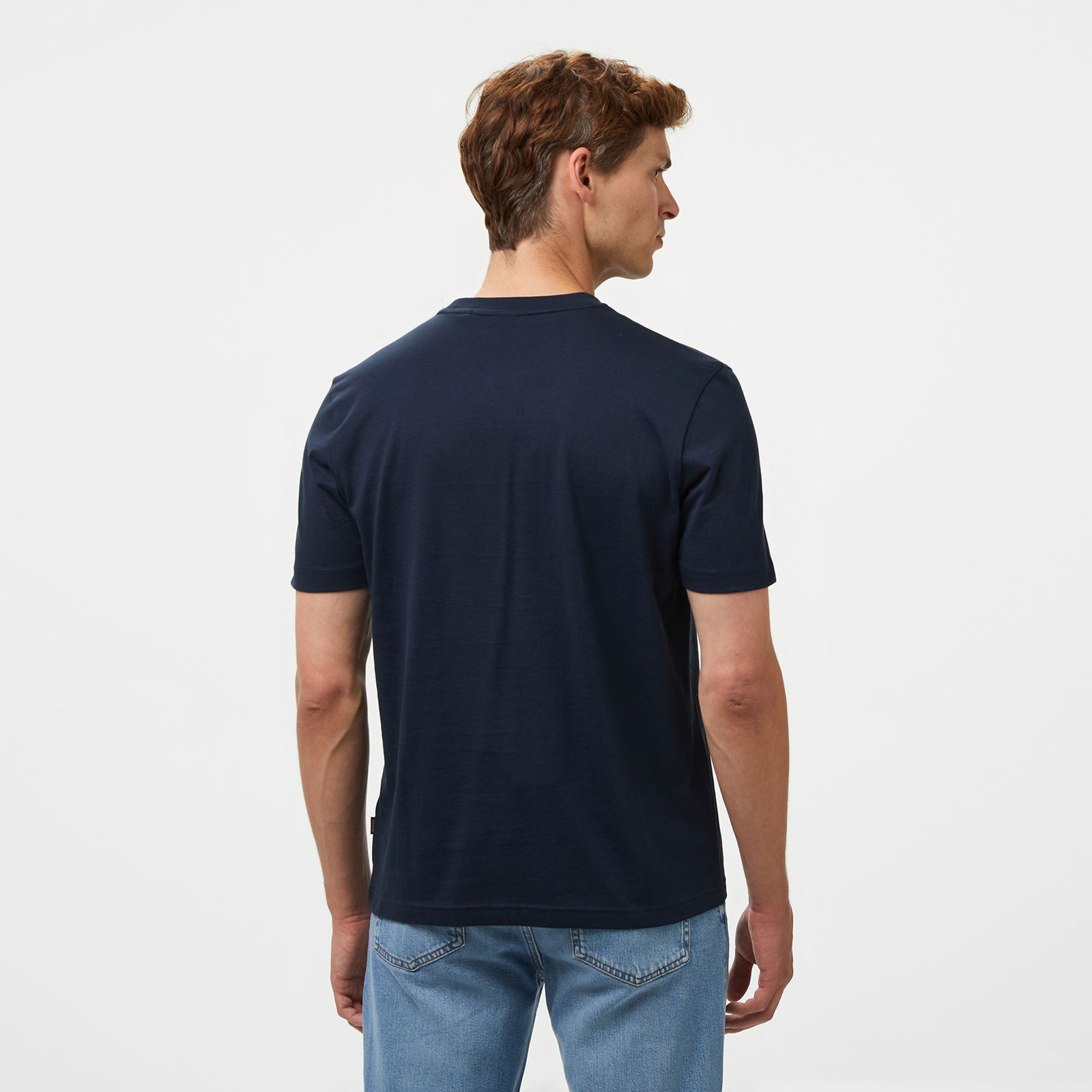 Boss Te Injungle Erkek Lacivert T-Shirt