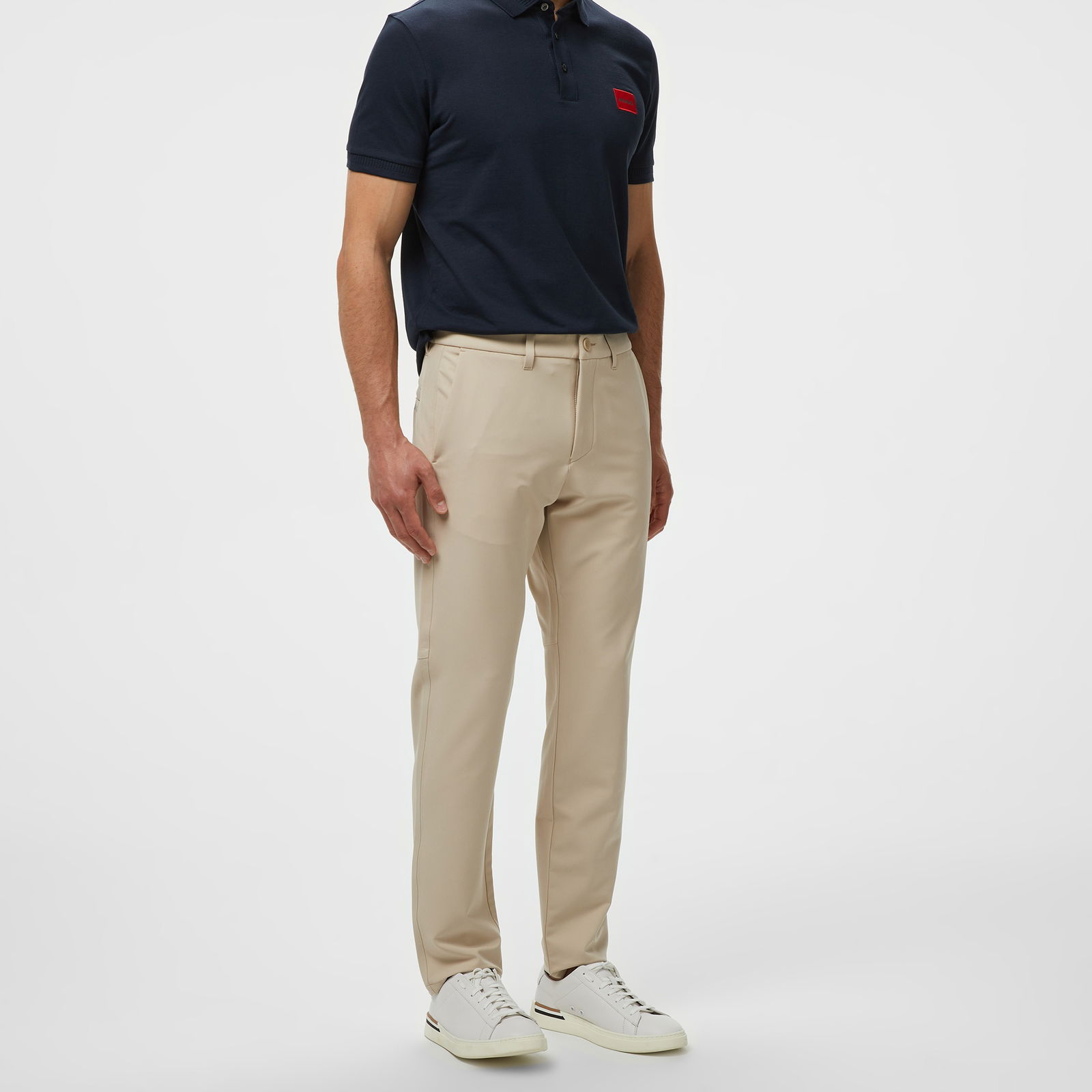Boss T Commuter Slim Erkek Bej Pantolon