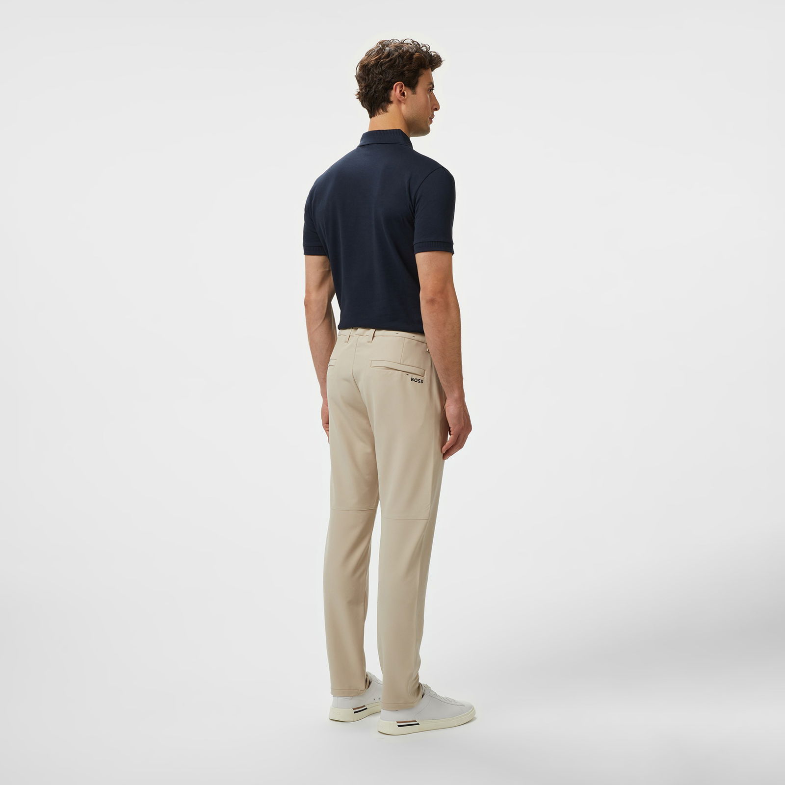 Boss T Commuter Slim Erkek Bej Pantolon