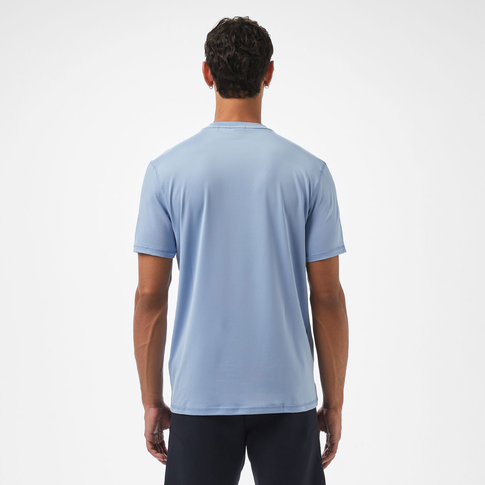 Boss Active Erkek Mavi T-Shirt