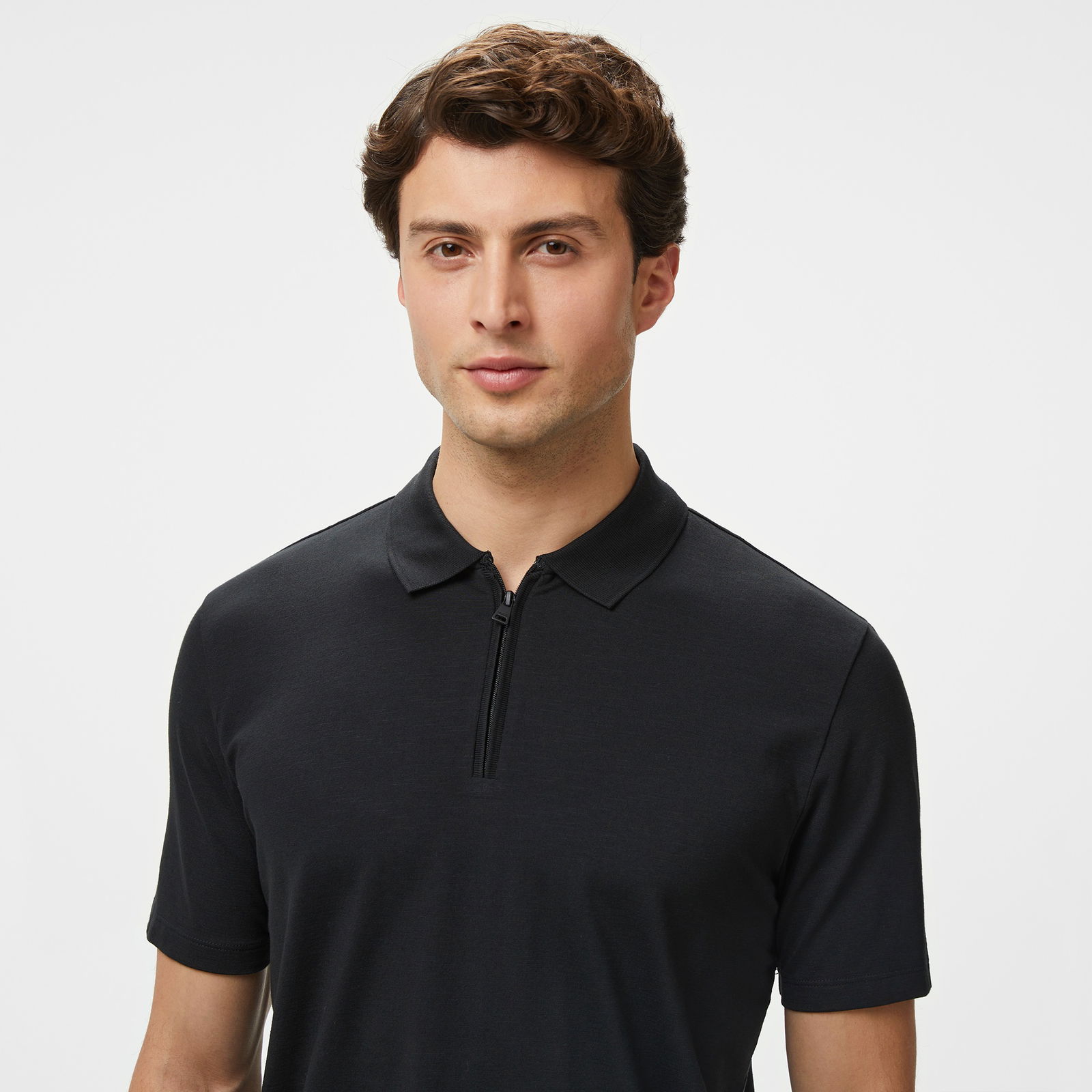 Hugo Dekok 233 Erkek Siyah Polo