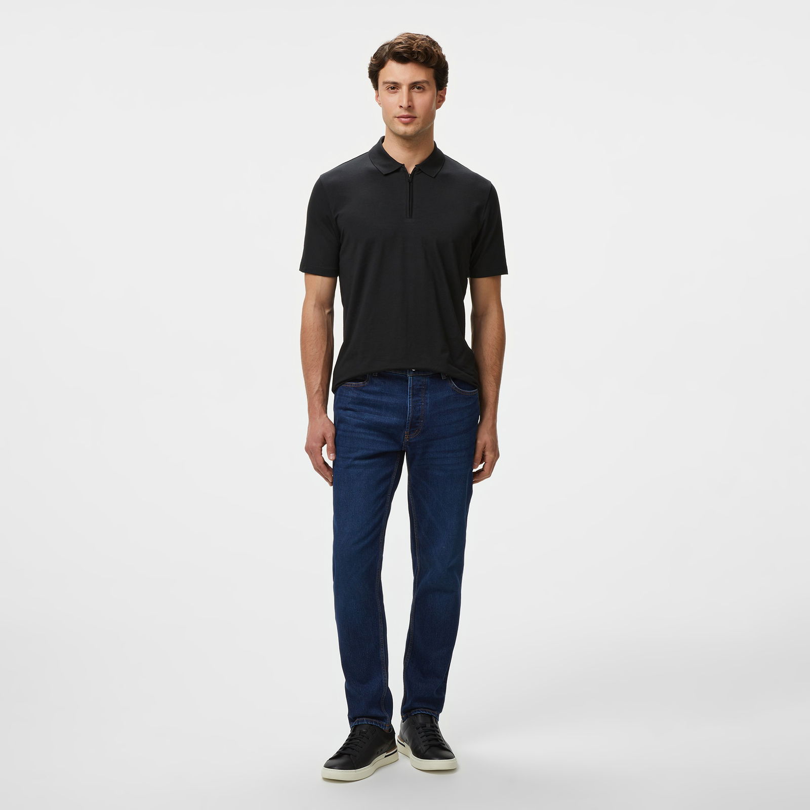 Hugo Dekok 233 Erkek Siyah Polo