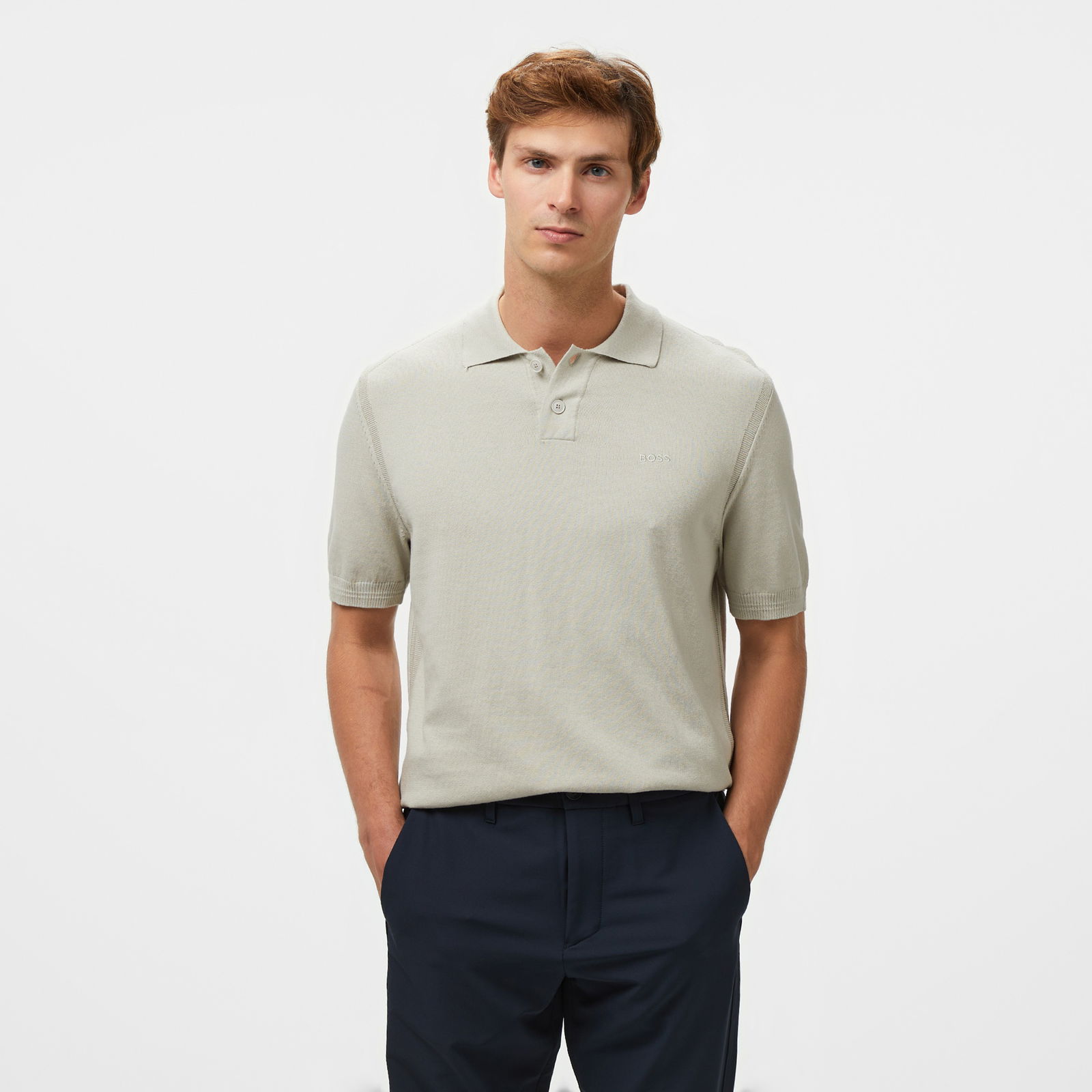 Boss Asac P Erkek Bej Polo