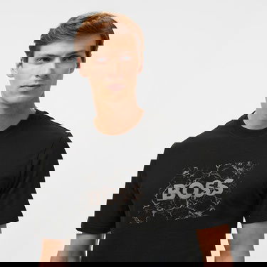  Boss Te Logospace Erkek Siyah T-Shirt