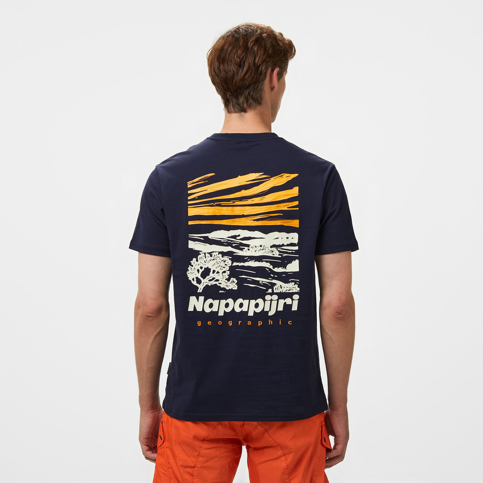 Napapijri S-Vignoni Back Erkek Lacivert T-Shirt