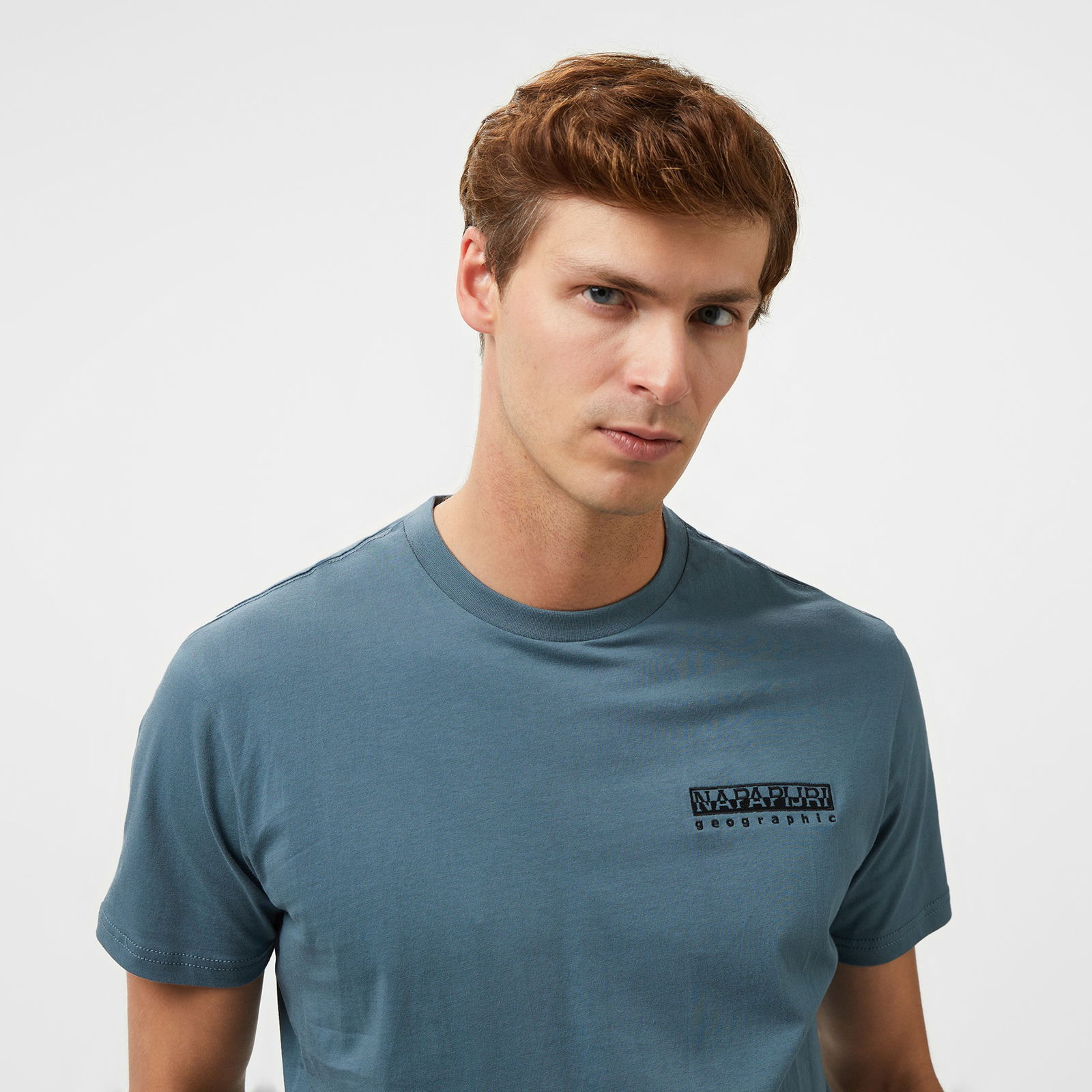 Napapijri S-Vignoni Back Erkek Mavi T-Shirt