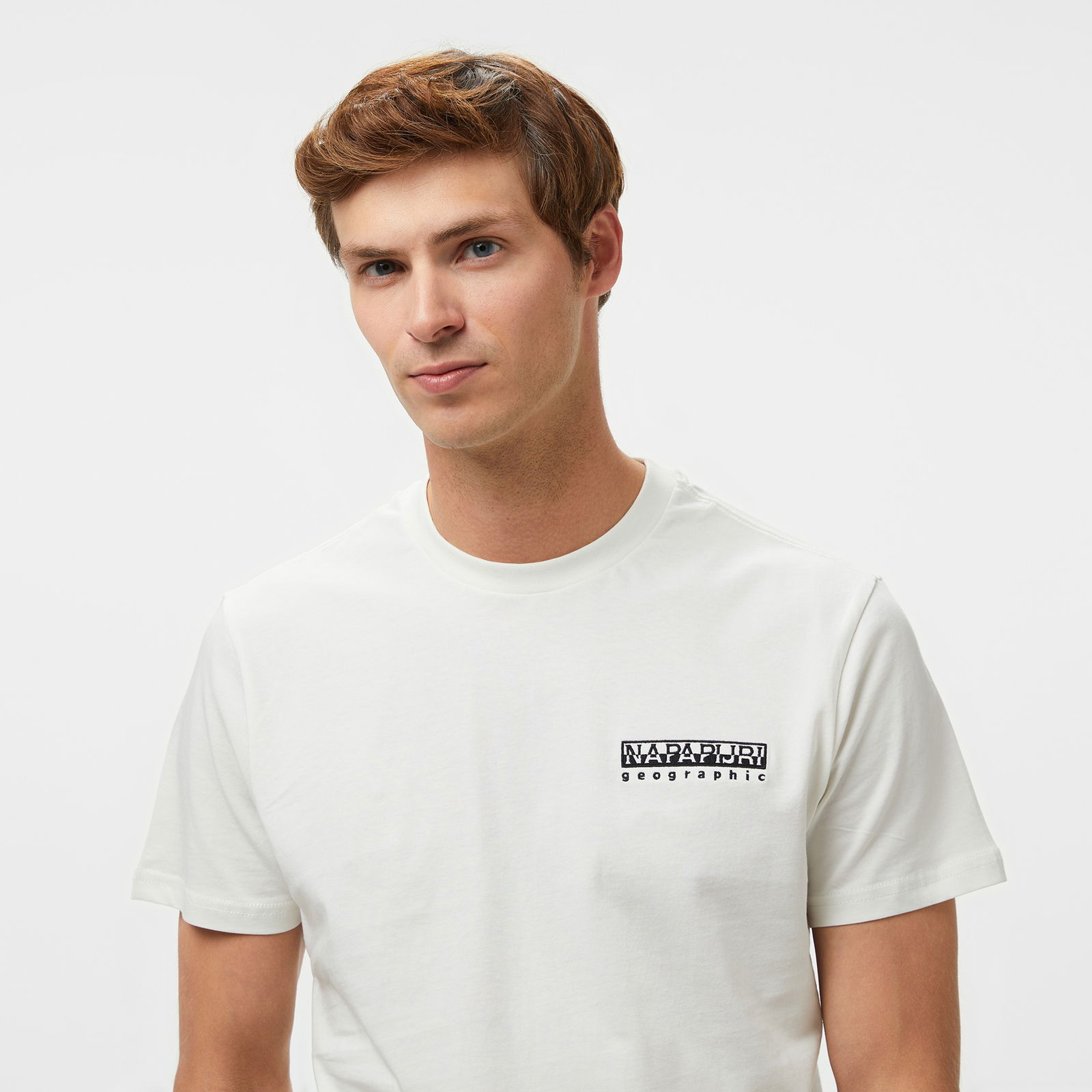 Napapijri S-Vignoni Back Erkek Beyaz T-Shirt