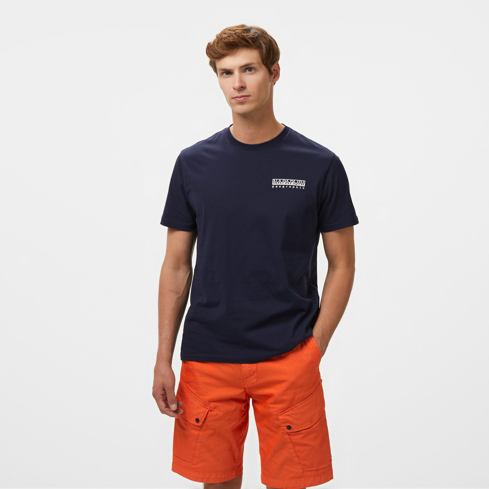 Napapijri S-Vignoni Back Erkek Lacivert T-Shirt