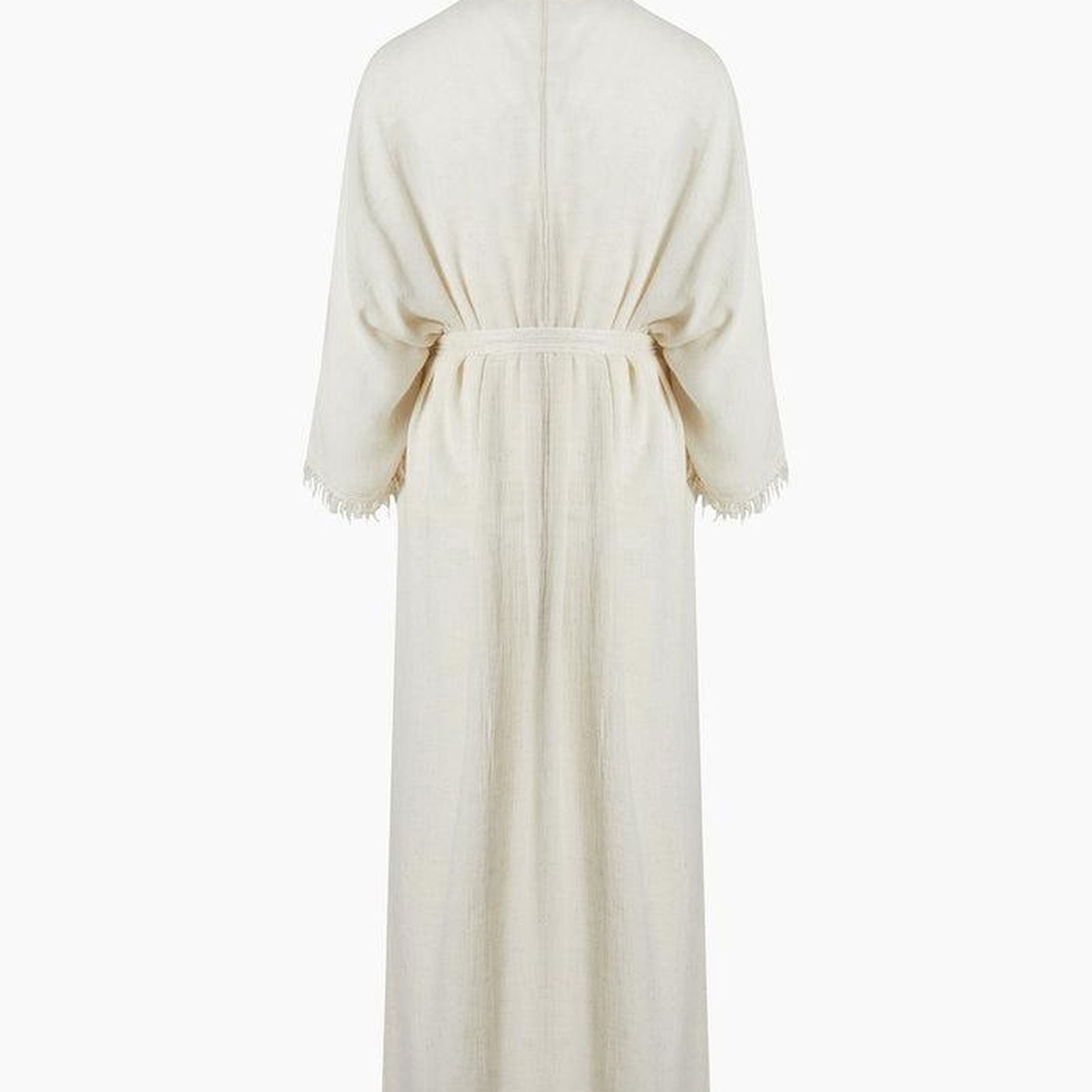 İKİKIZ Bürümcük Kimono Kadın Naturel