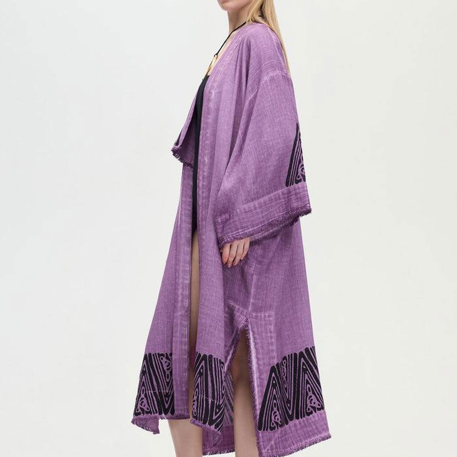 İKİKIZ Crown Kimono Kadın Renkli