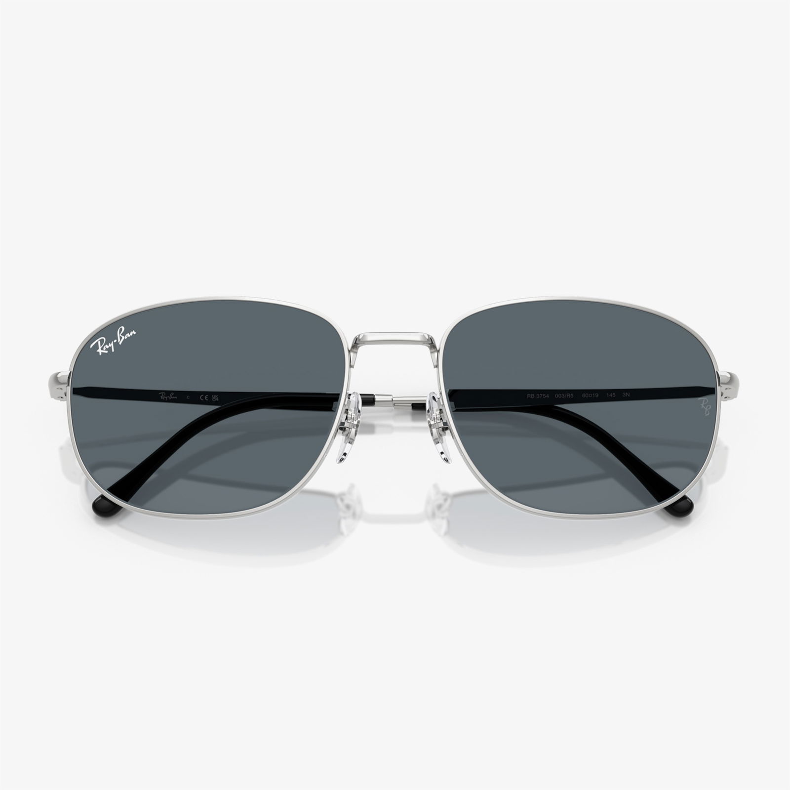 Ray-Ban RB3754 Unisex Gümüş Güneş Gözlüğü