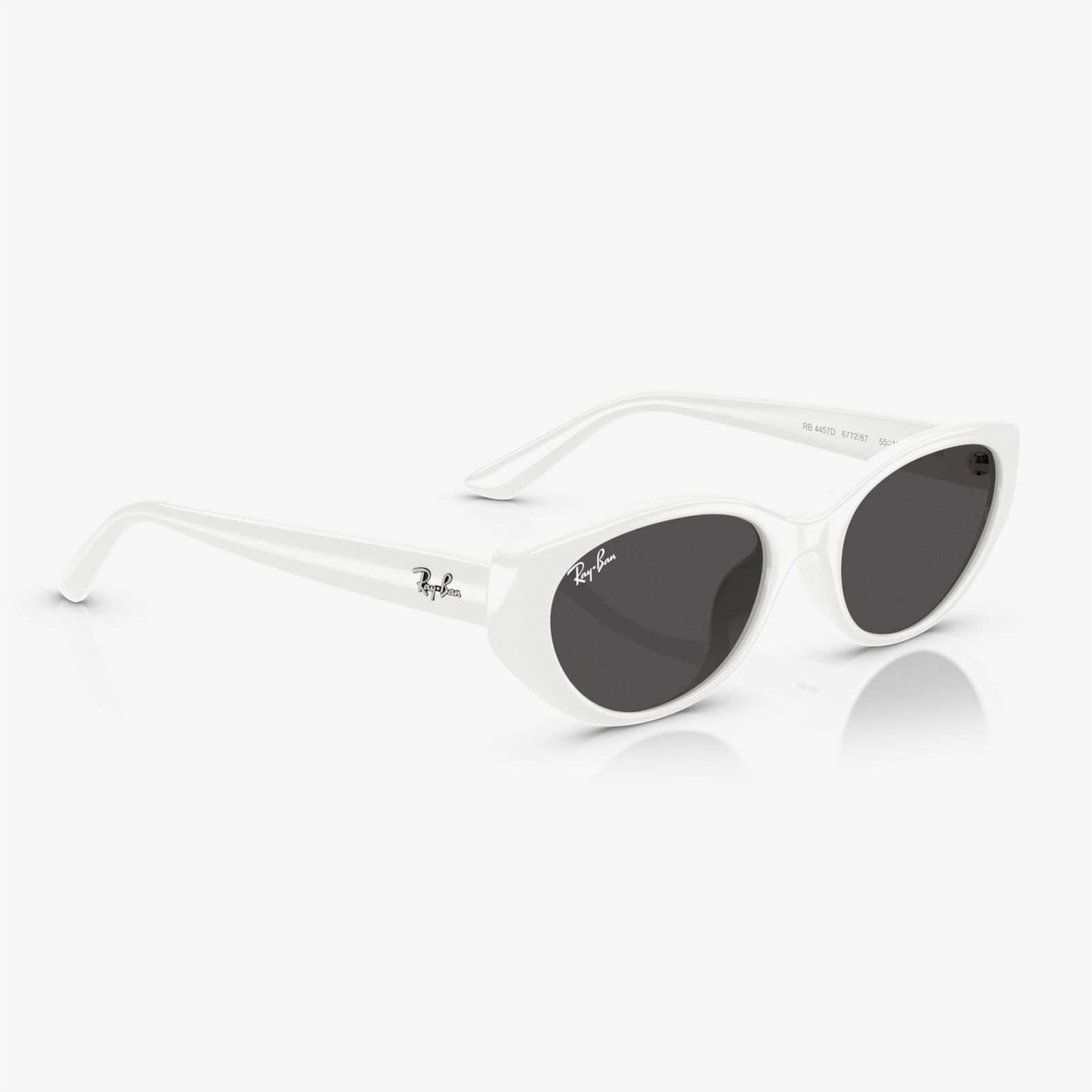 Ray-Ban RB4457D Unisex Beyaz Güneş Gözlüğü