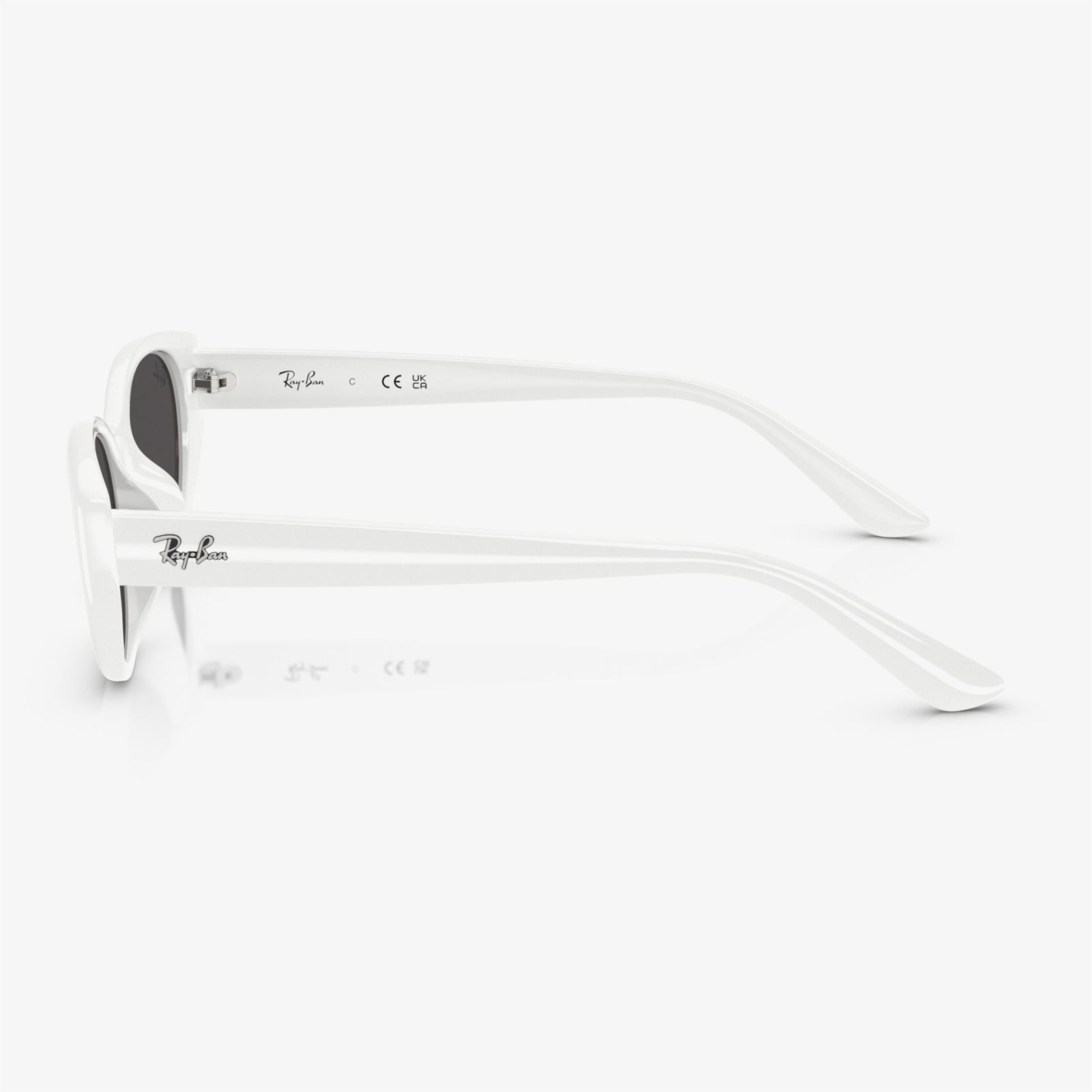 Ray-Ban RB4457D Unisex Beyaz Güneş Gözlüğü
