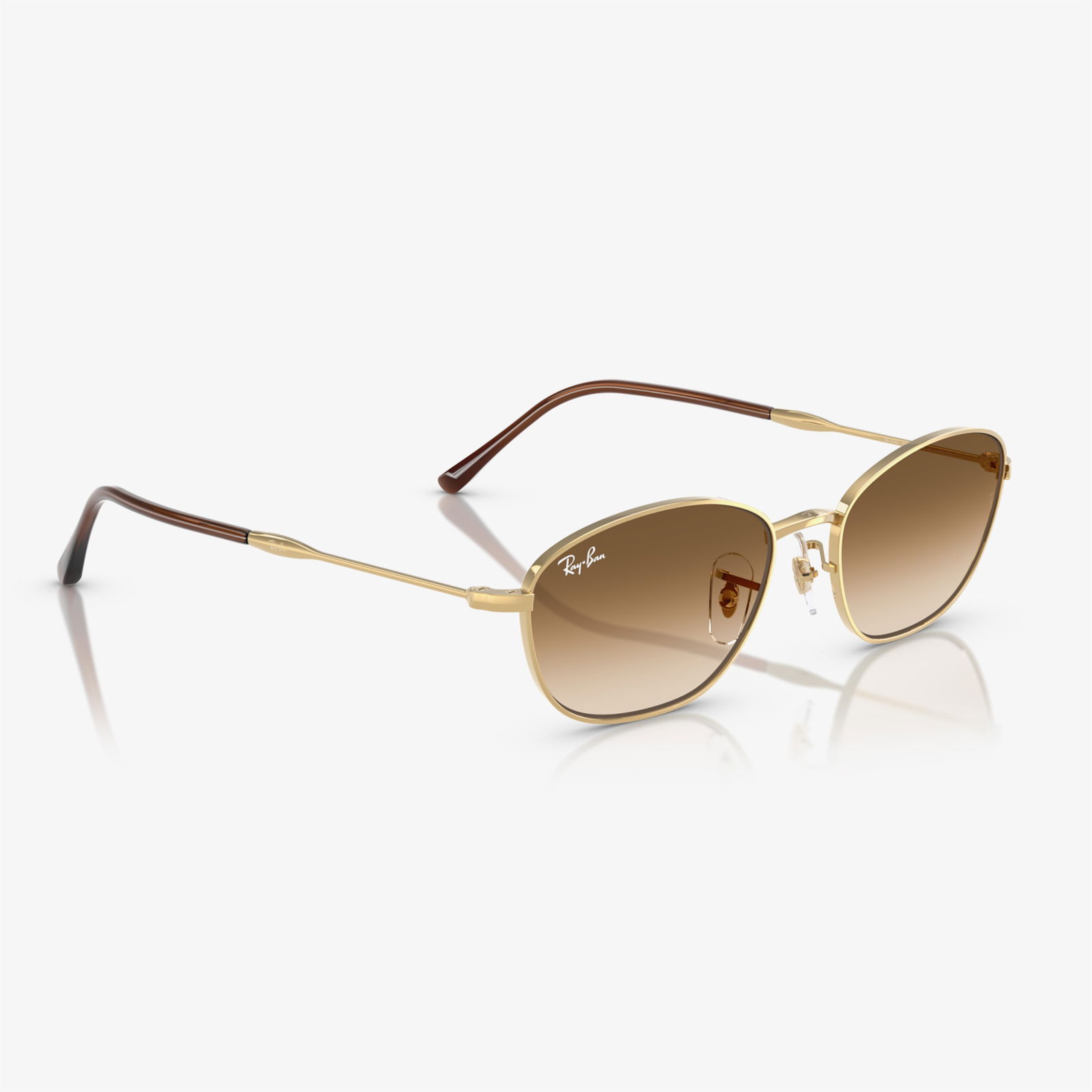 Ray-Ban RB3749 Kadın Altın Rengi Güneş Gözlüğü