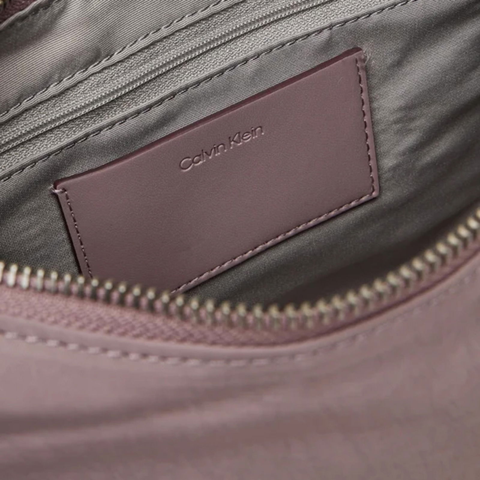 Calvin Klein Luna Nylon Sling Kadın Mor El Çantası