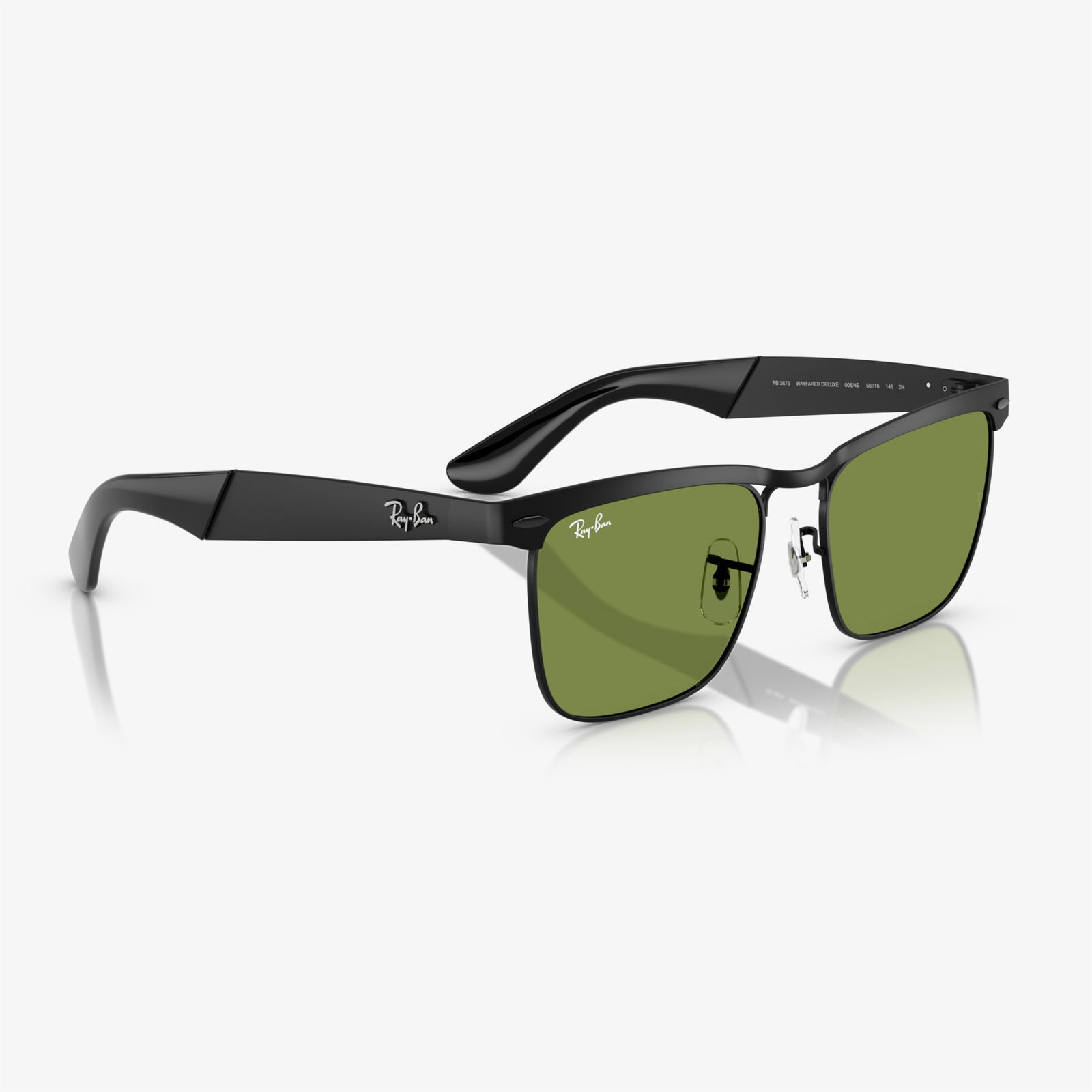 Ray-Ban RB3875 Unisex Siyah Güneş Gözlüğü