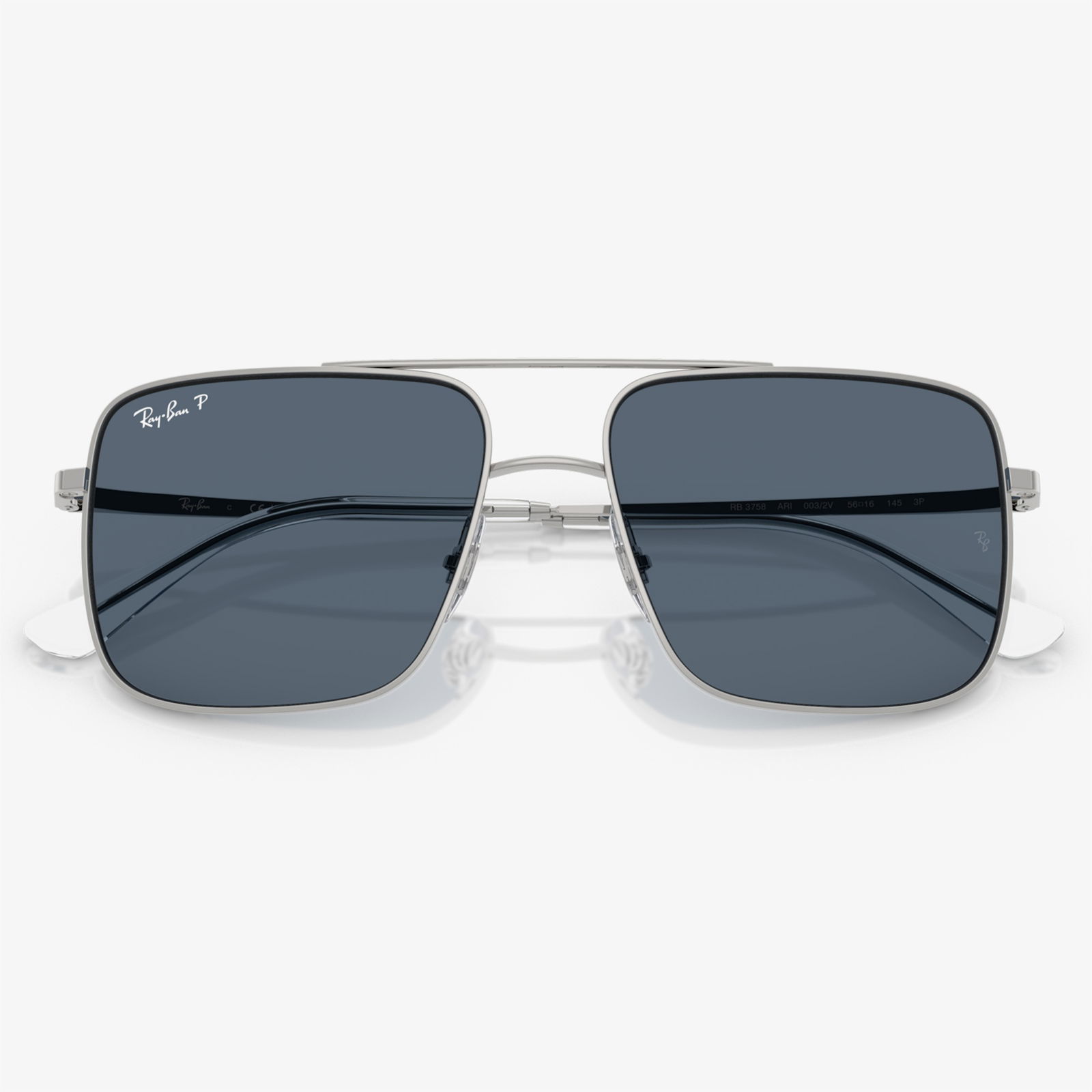 Ray-Ban RB3758 Unisex Gümüş Güneş Gözlüğü