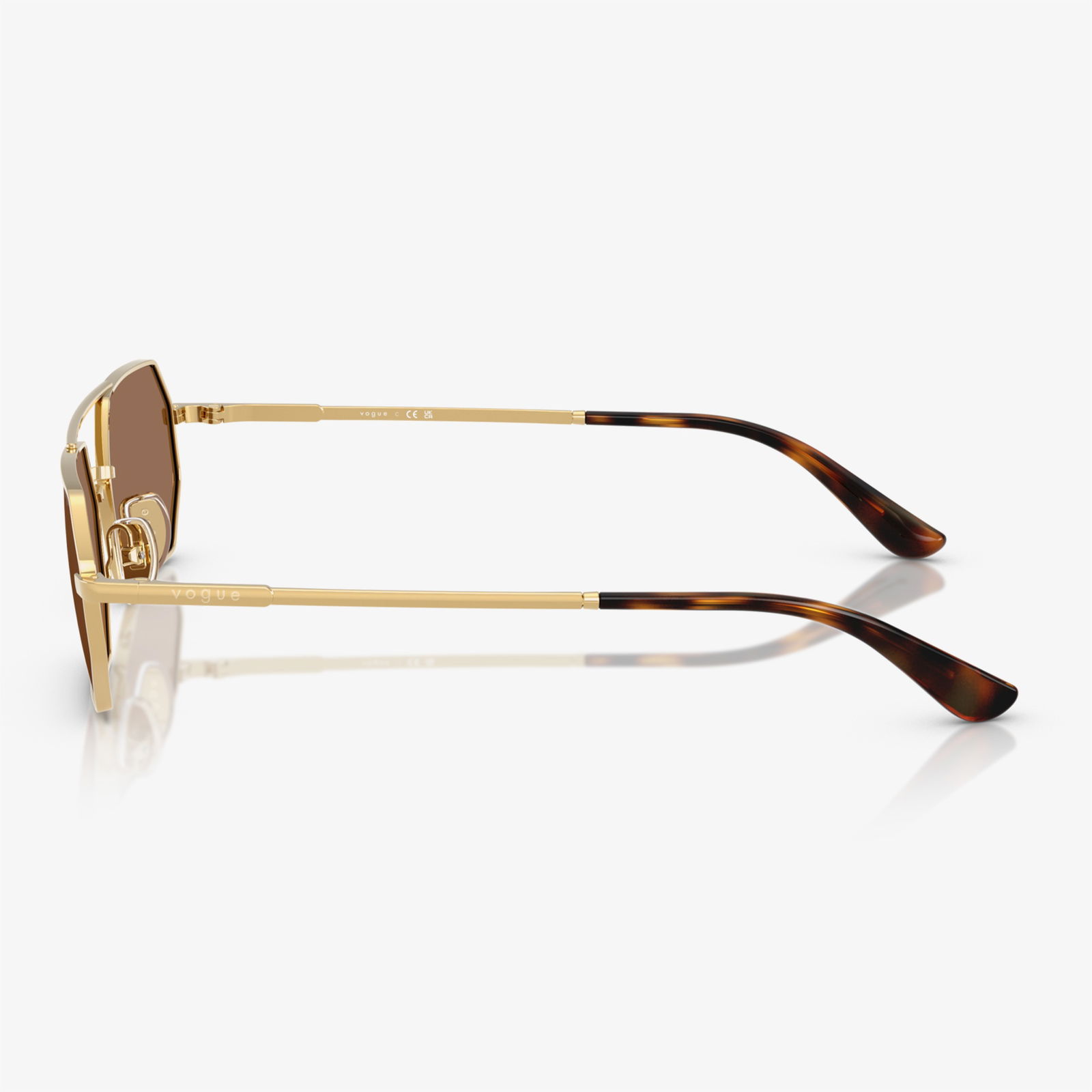 Vogue Eyewear VO4329S Kadın Altın Rengi Güneş Gözlüğü