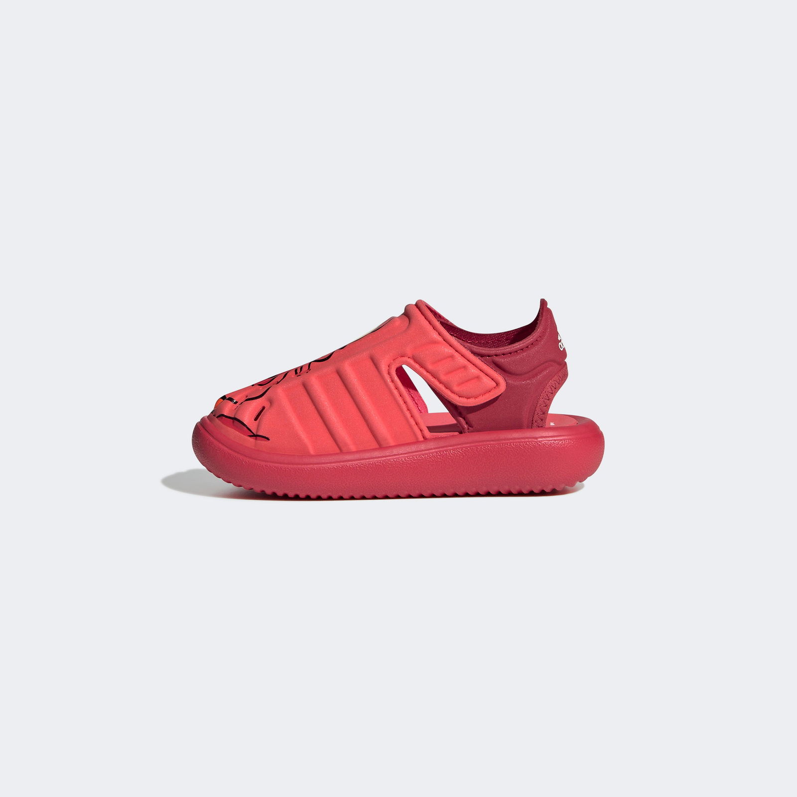 adidas Sebastian Çocuk Kırmızı Sandalet