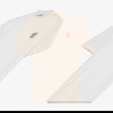  Timberland Washed Boot Lab Back Graphic Erkek Kahverengi T-Shirt